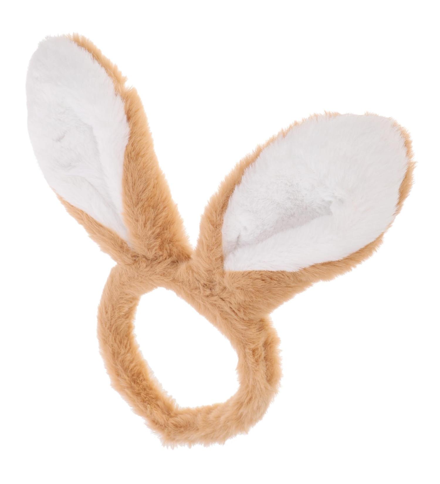 AOKWAWALIY Rabbit Ears Headband Rabbit Headbands for Women Bunny Ear Headband Bunny Ear Hair Decoration Cartoon Plush Headband Headbands Hair Bands Rabbit Ears Costume Bunny Ears Adult 25.00X23.00X2.30CM Khaki - Buy Online on GoSupps.com