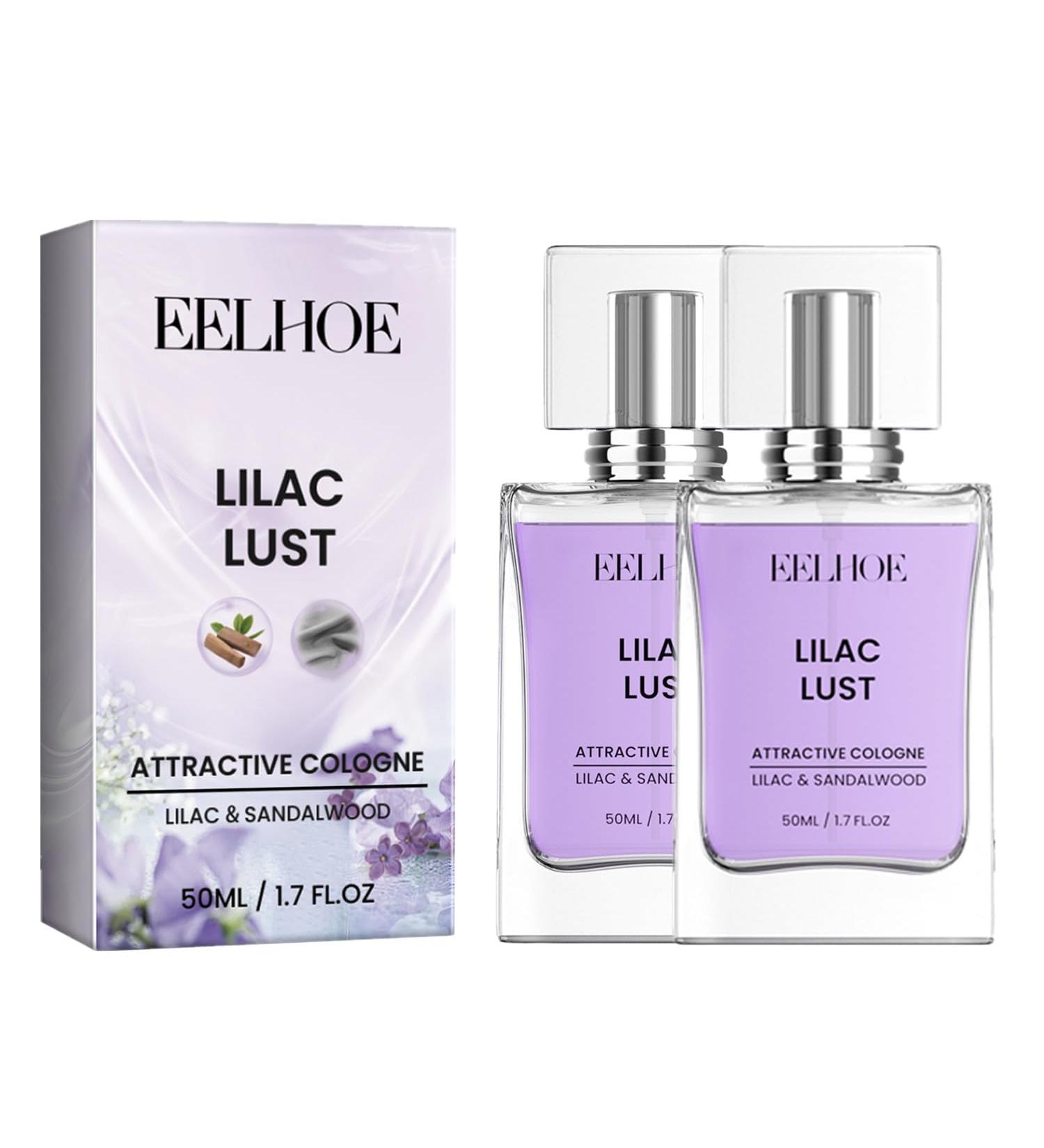 2024 New Cologne for Men Pheromone Cologne for Men Cologne Fragrances for Men with Pheromones Men's Pheromone Cologne to Attract Woman (50ML) (LILAC LUST-2 Pack) - Buy Online on GoSupps.com