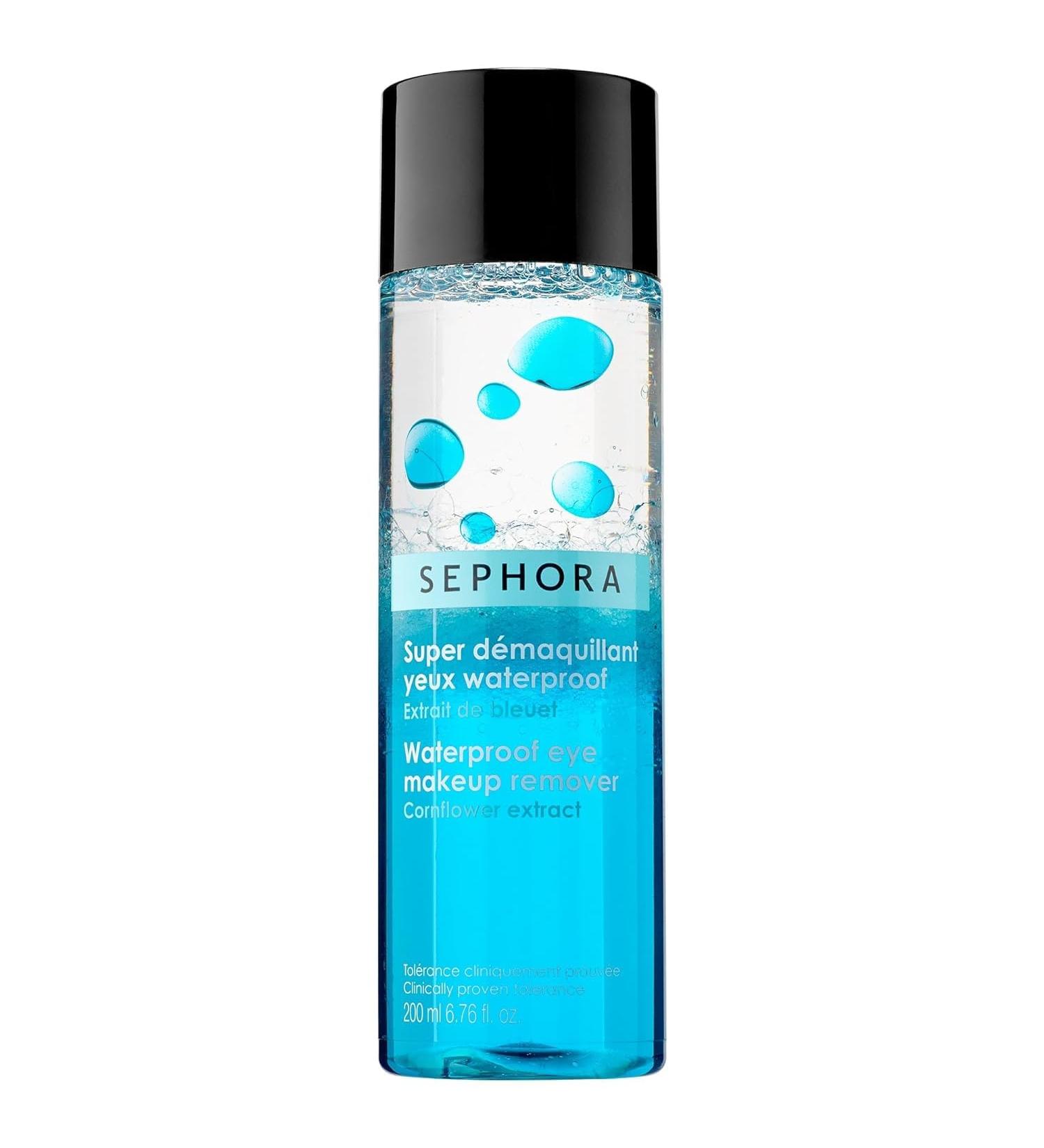 SEPHORA Waterproof Eye Makeup Remover 6.76 fl oz - Gentle Effective & Fast-Acting | Shop Internationally at Top eCommerce Store - Buy Online on GoSupps.com