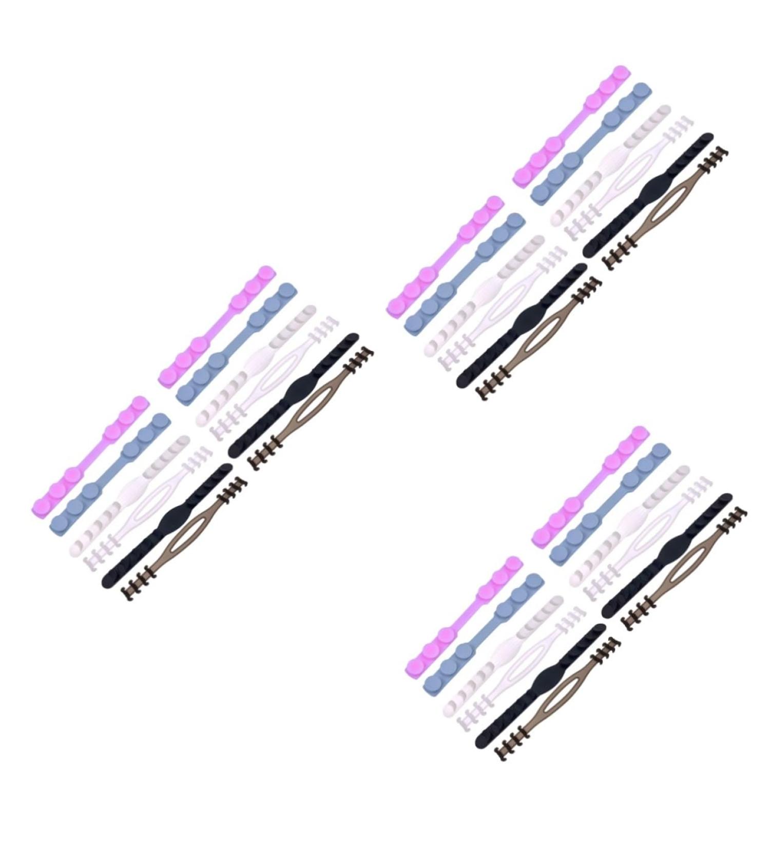 Buy Minkissy 36 Stk Adjustable Mask Strap Buckle & Extension Rope - Soft Masquerade Hook Accessories for Comfort | International Shipping - Buy Online on GoSupps.com