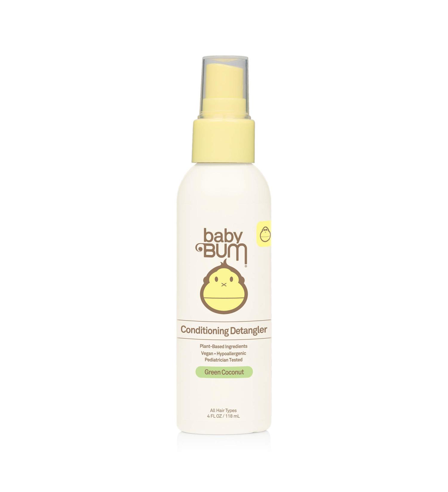 Baby Bum Detangler Spray | Leave-In Conditioner Treatment with Coconut Oil | Natural Fragrance | 4 FL OZ (Pack of 1) - Buy Online on GoSupps.com