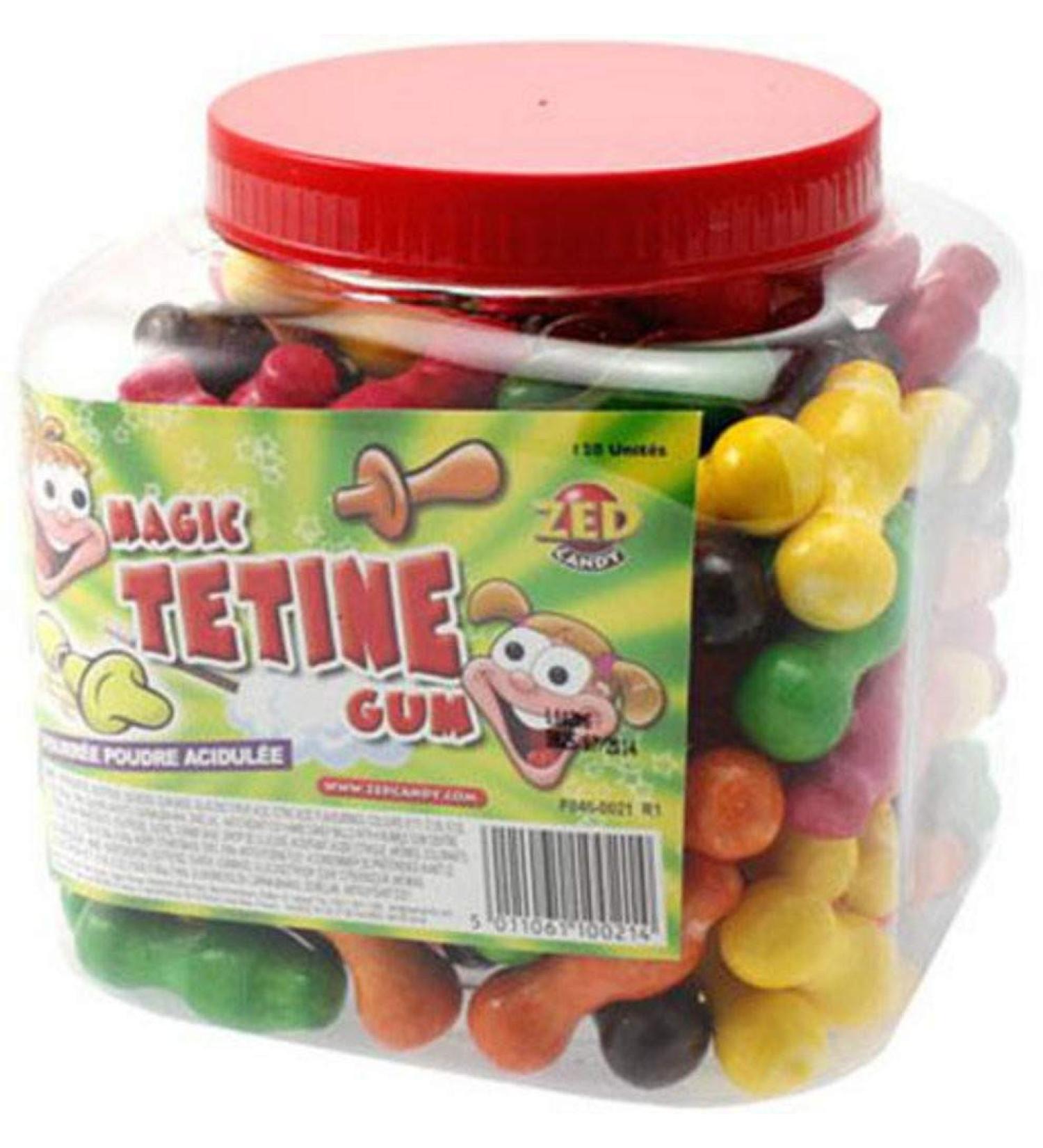 Zed Candy Magic Gum Pacifier, 120 Count (Pack of 1)