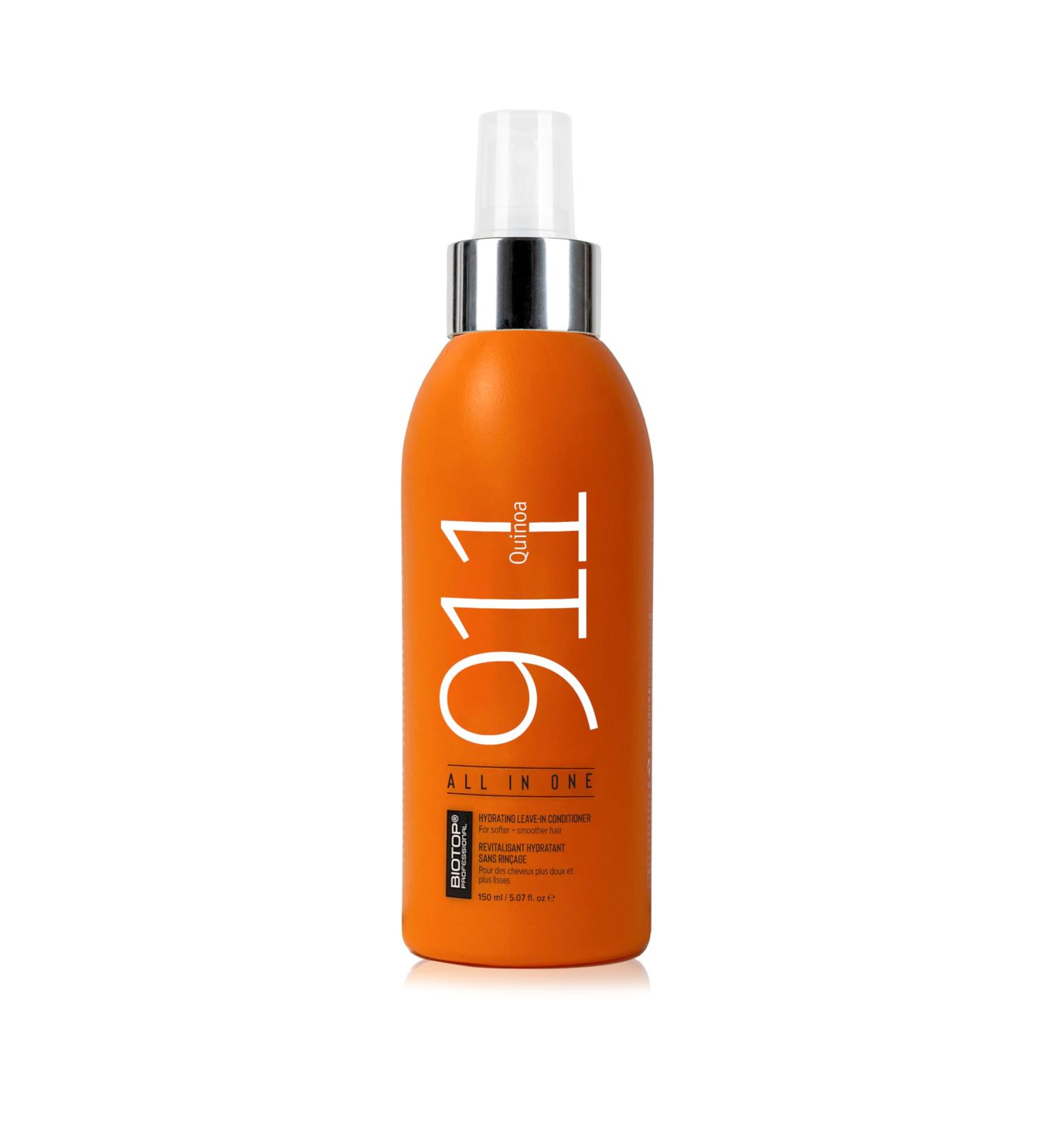 Biotop Professional 911 Quinoa Leave-In Conditioner - Heat Protectant & Hair Repair Treatment for Damaged & Color-Treated Hair (5.07 oz) - International Shipping Available - Buy Online on GoSupps.com