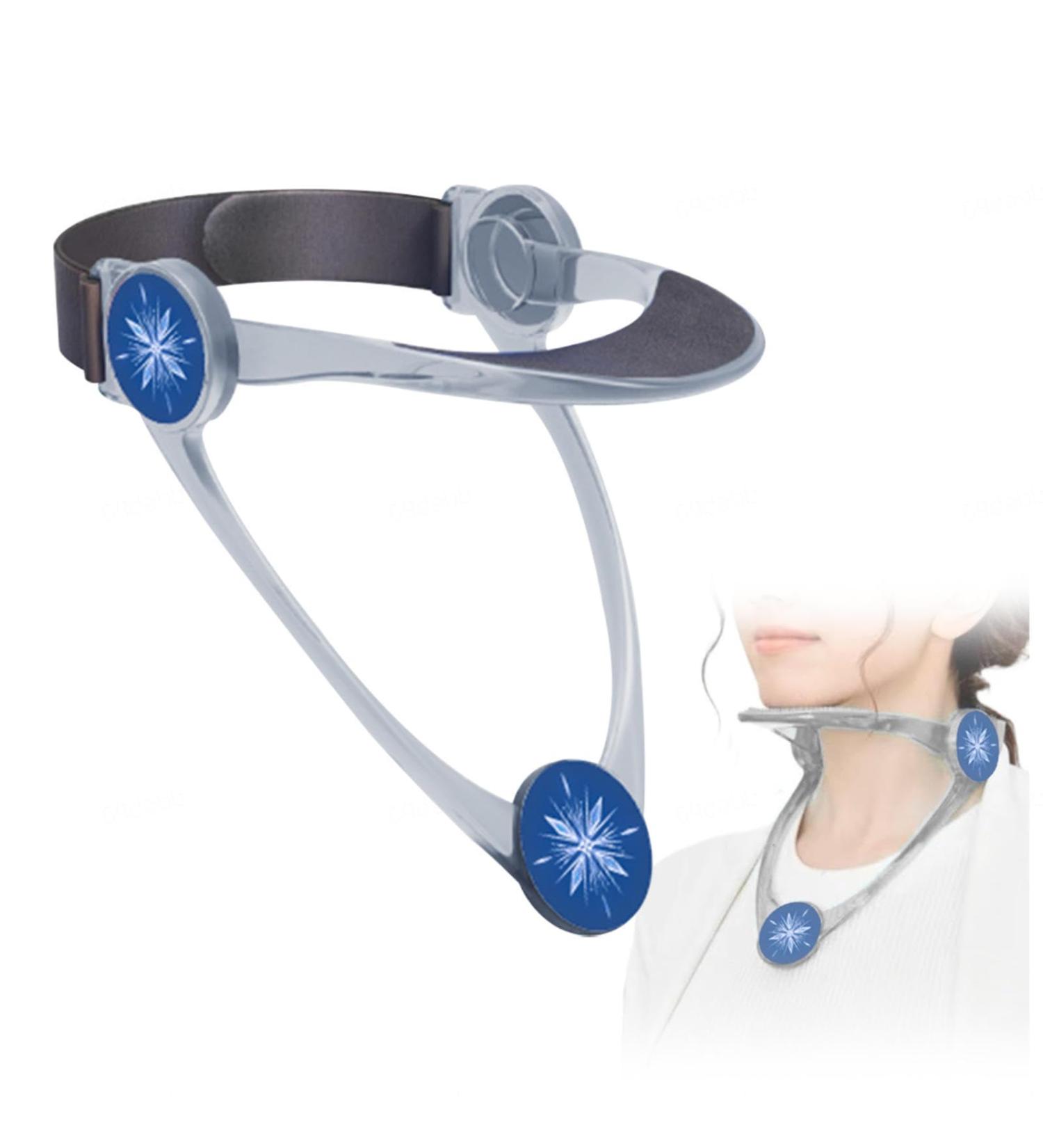 GeRRiT Neck Posture Corrector 360 Rotation Adjustment Hump Corrector Folding Design Easy to Carry Neck Braces Prevent Neck Cervical Pain - Buy Online on GoSupps.com