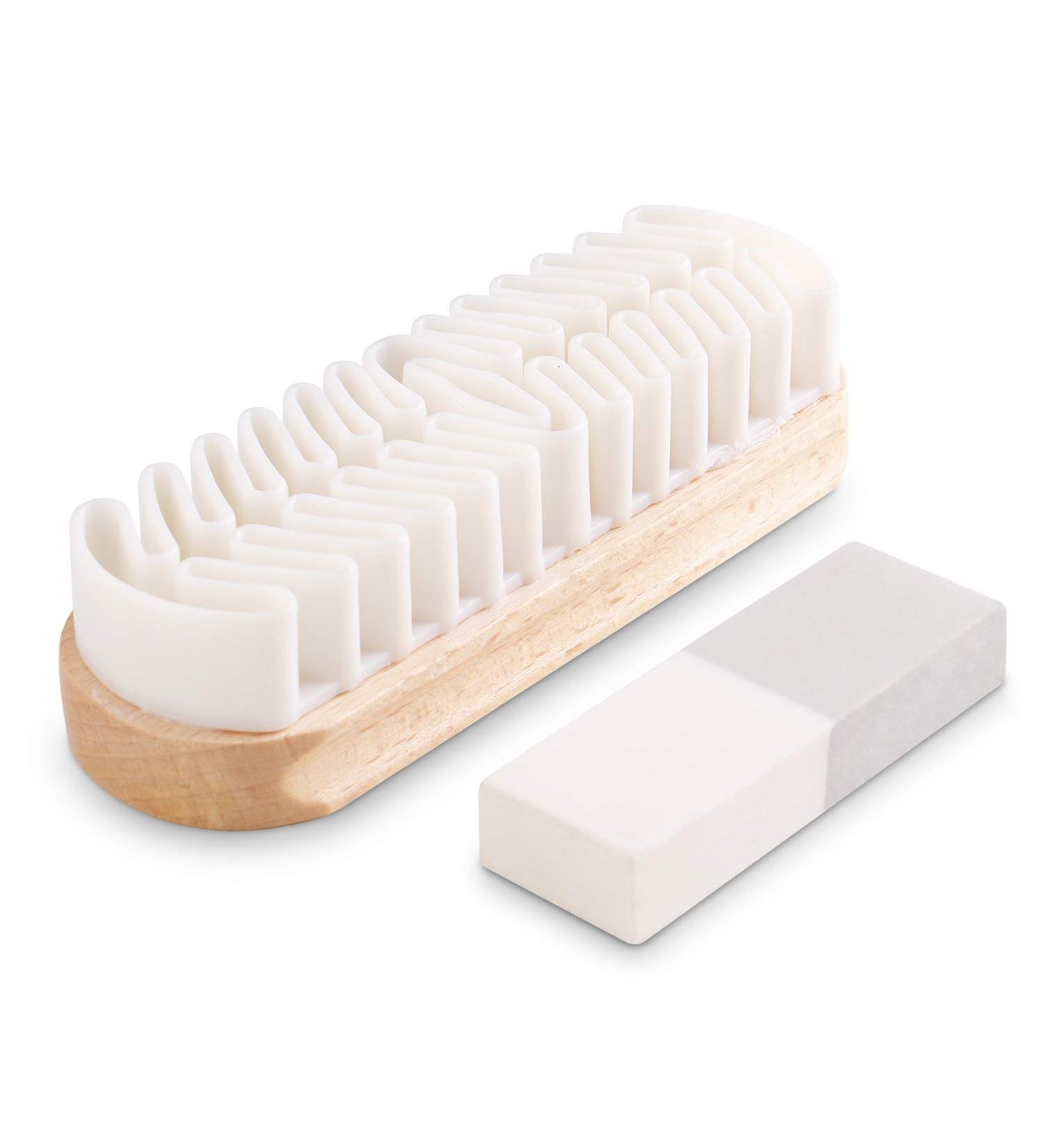 Suede & Nubuck Cleaning Kit By Care Guys: Hard-wearing crepe brush with A Cleaning Eraser / - Buy Online on GoSupps.com