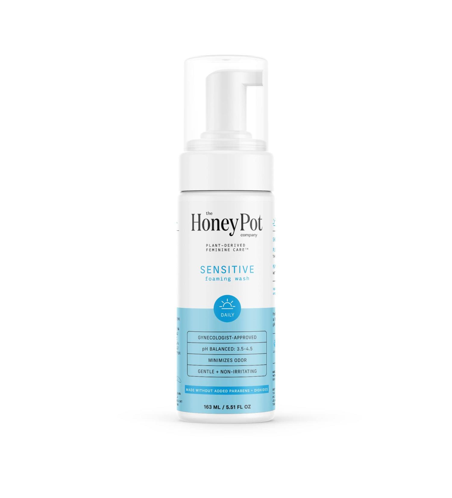 Buy The Honey Pot Company Sensitive Feminine Wash - Herbal Infused Natural Hygiene for Sensitive Skin - pH Balanced Plant-Based Wash (5.51 Fl Oz - Buy Online on GoSupps.com