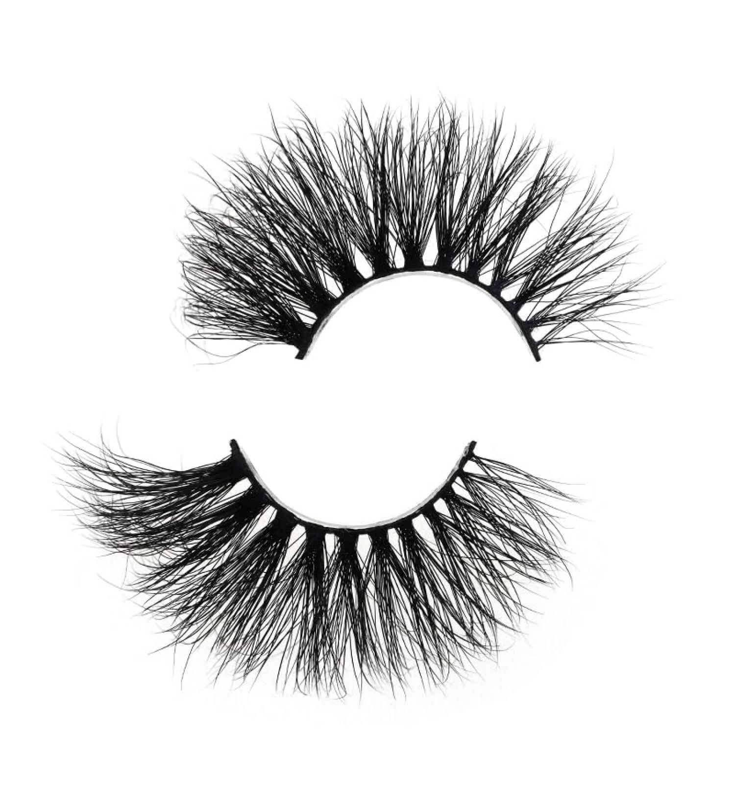 Buy SJ LASHES 3D Mink Lashes - Cruelty Free Vegan Black Mink Fur (3DVM27) for Stunning Look - Buy Online on GoSupps.com