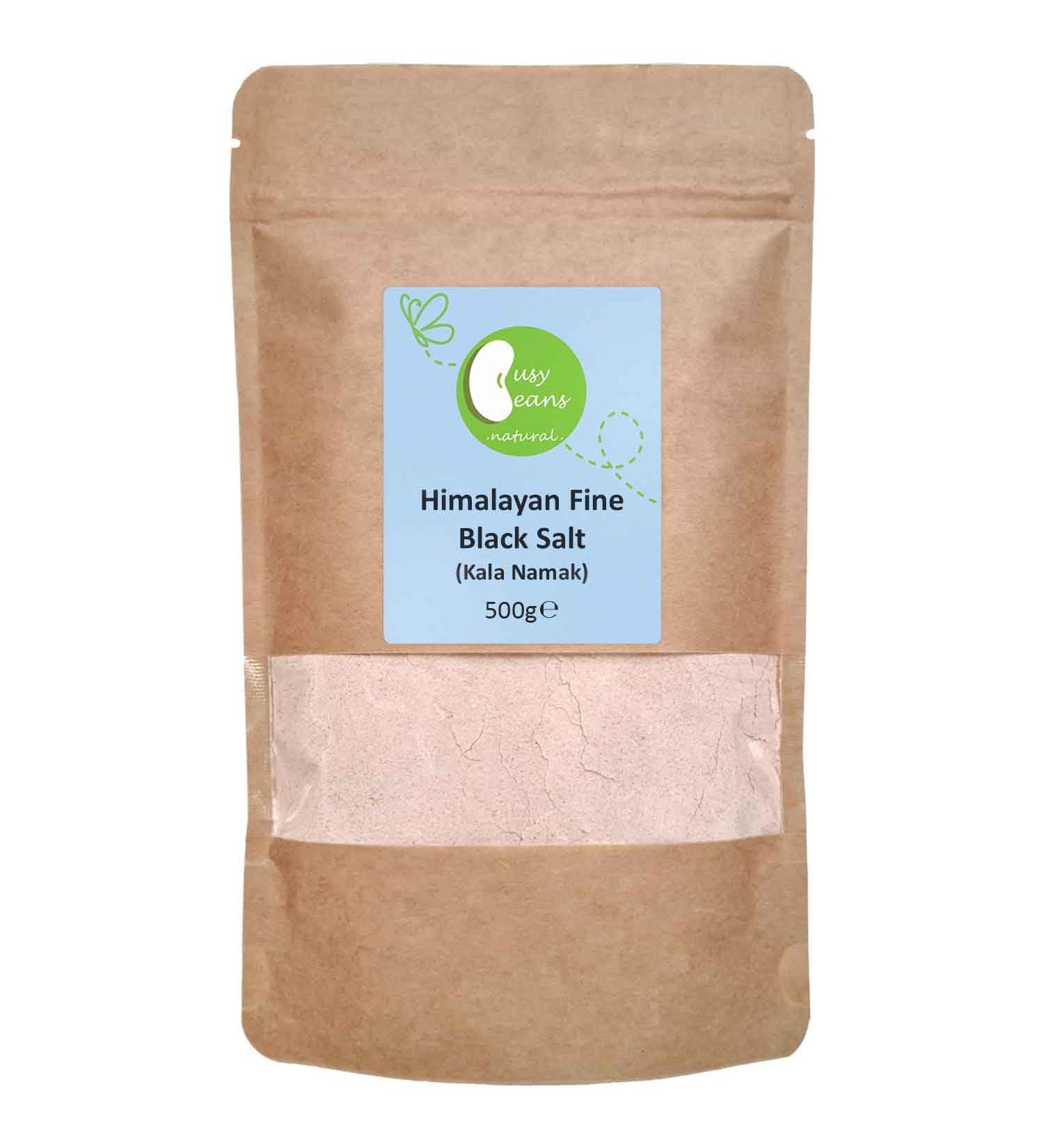 Himalayan Fine Black Salt (Kala Namak) - by Busy Beans (500g)