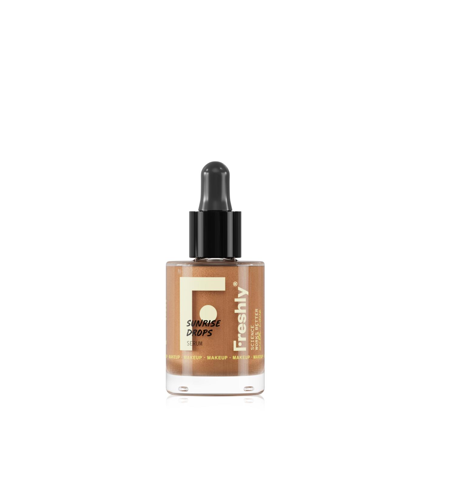  Freshly Freshly Cosmetics Sunrise Radiance Bronzing Vitamin C Golden Liquid Serum 28ml - Buy Online on GoSupps.com