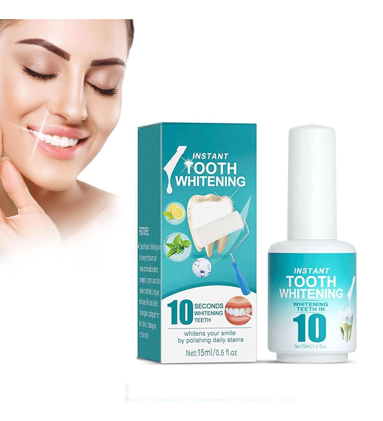 Tooth Paint 15ml - Instant Teeth Whitening Gel Color Correcting Tooth Stain Removal (1 Pcs) - Buy Online for Fast International Shipping - Buy Online on GoSupps.com