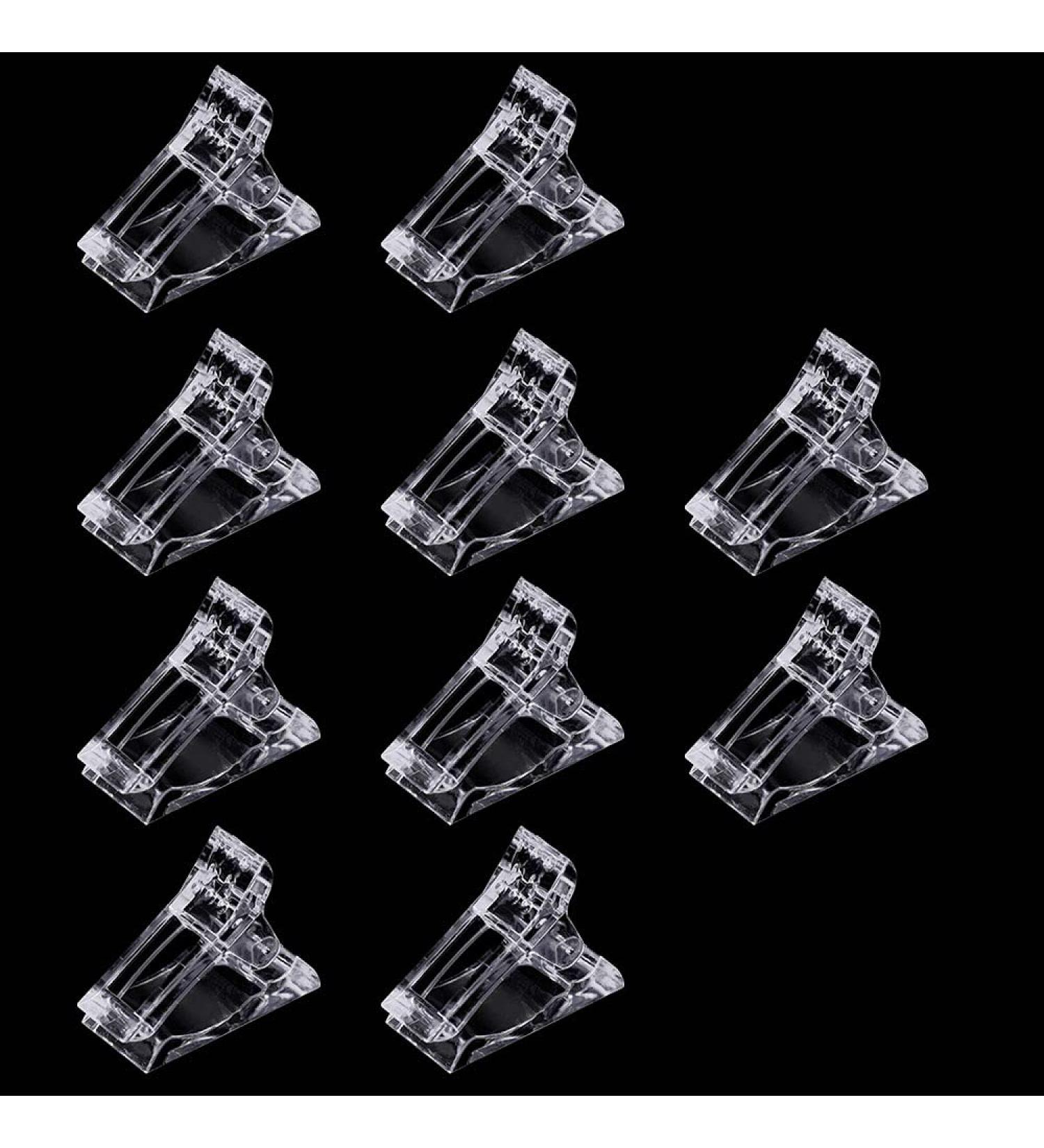 RDS 10Pcs Nail Tips Clip for Quick Polygel Nail Extensions - Manicure Nail Art Tool - Buy Online on GoSupps.com