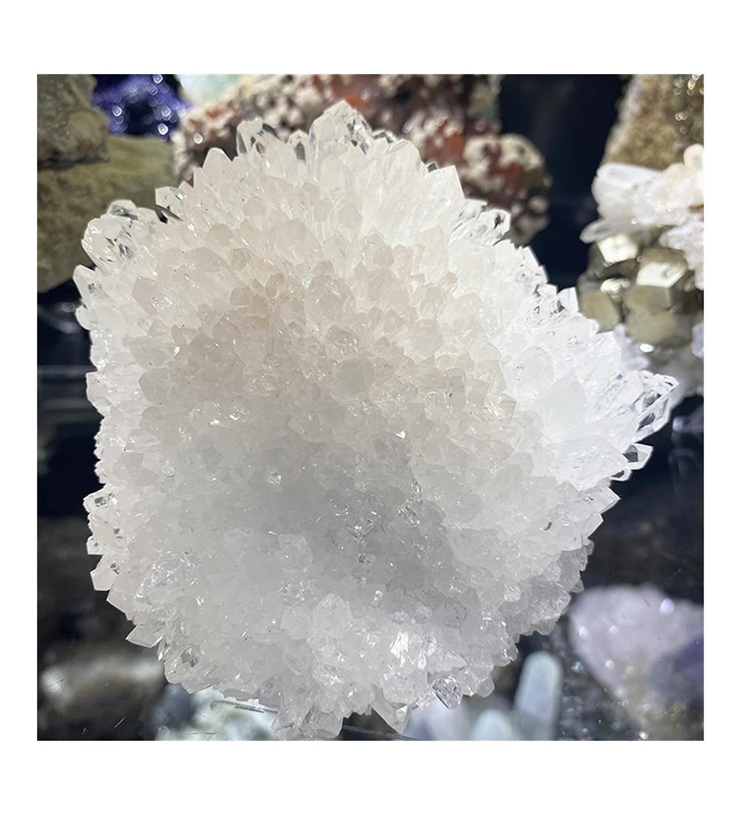 Natural Clear Quartz Cluster Minerals for PositiveStone Home Furnishing Decoration Crafts (Size : 600-650g) HOMEZHOU (Size : 300-350g) - Buy Online on GoSupps.com