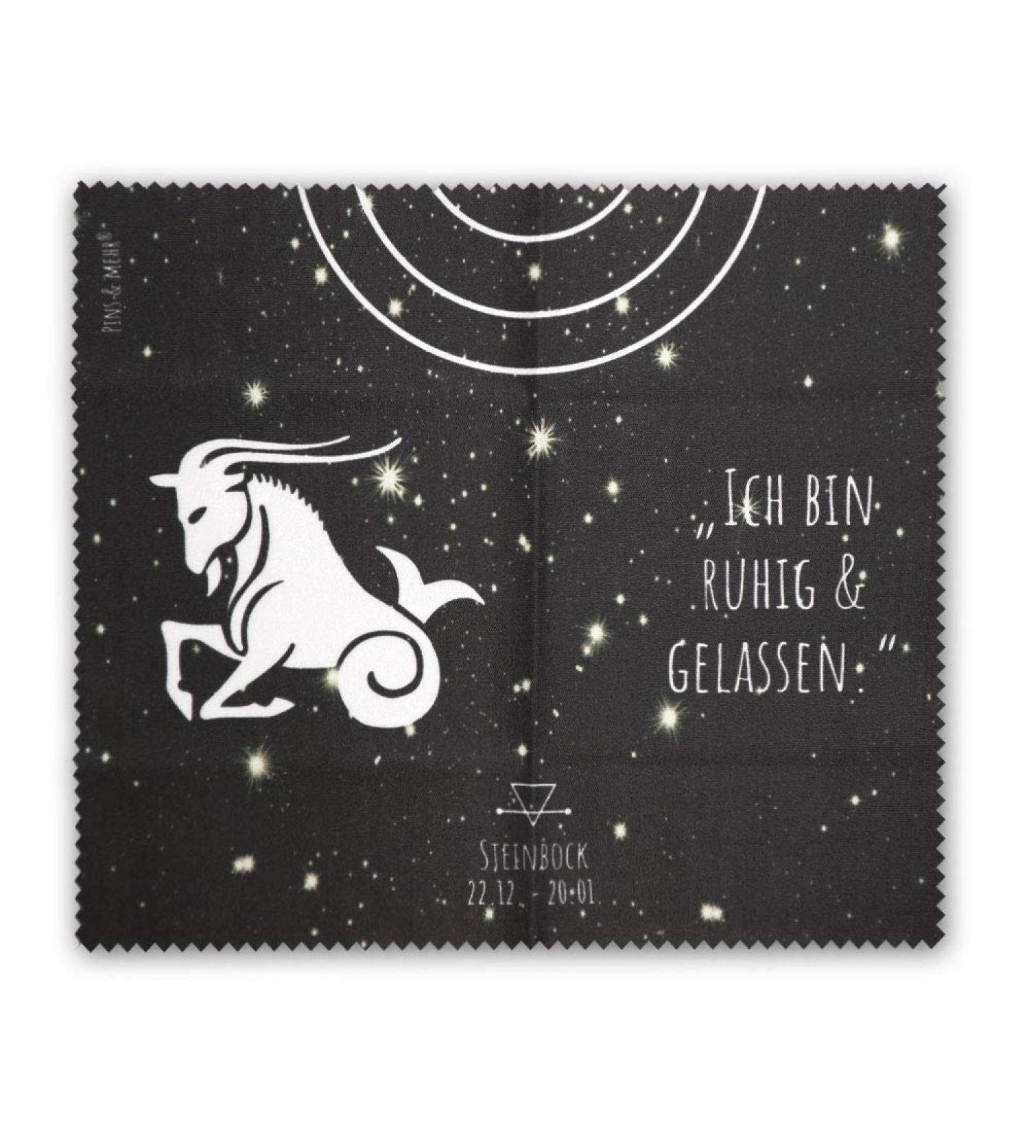 Zodiac Sign Capricorn Glasses Cleaning Cloth - Microfiber Cloth for Glasses Smartphones & Cameras - Buy Online on GoSupps.com