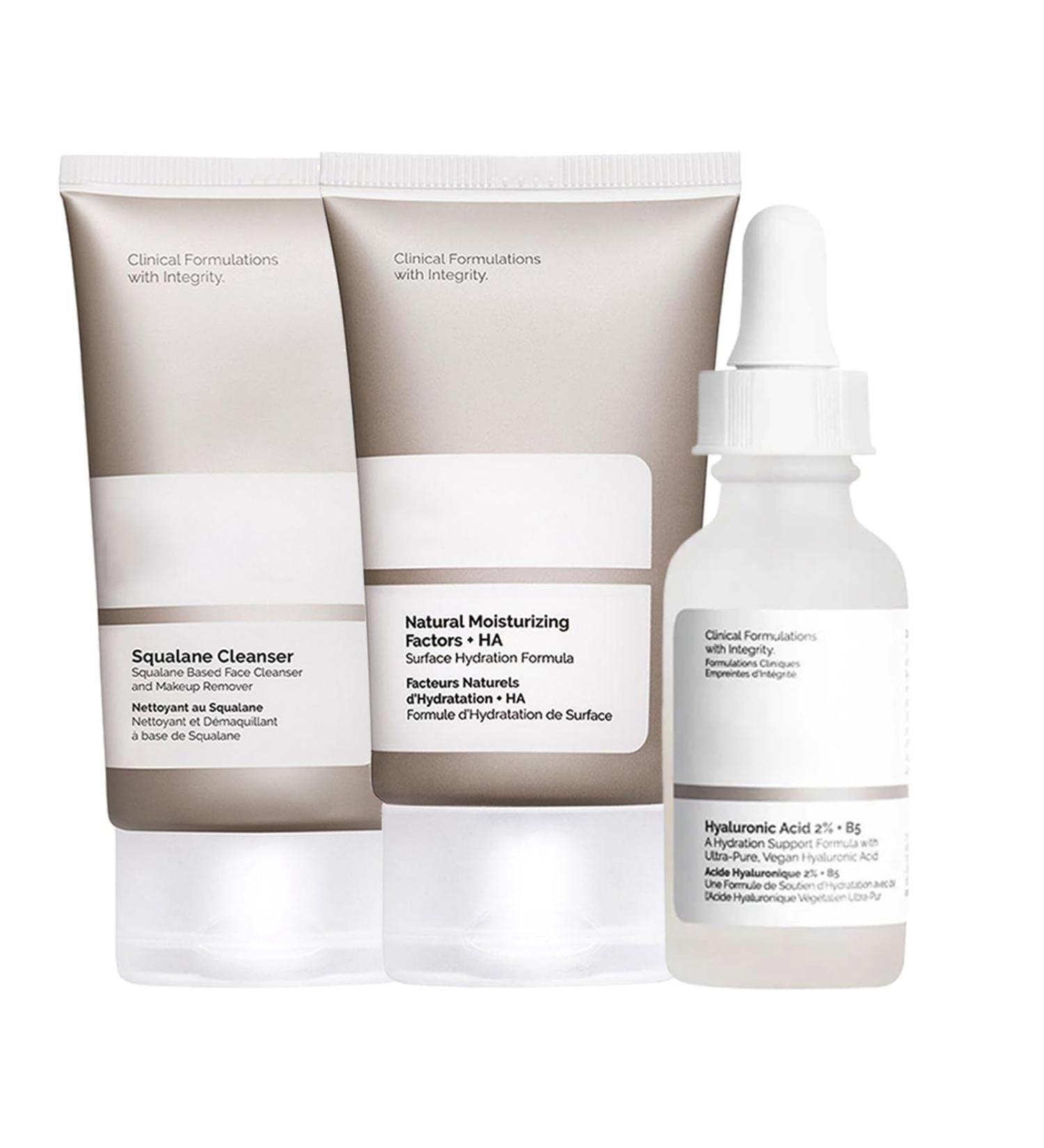 Skin Care Set Skincare Gifts Set for Teenagers Girls Facial Kits for Women Beauty Gift Set with Squalane Cleanser Hyaluronic Acid 2% + B5 Natural Moisturizing Factors and HA Face Care Set(Gift Box) - Buy Online on GoSupps.com