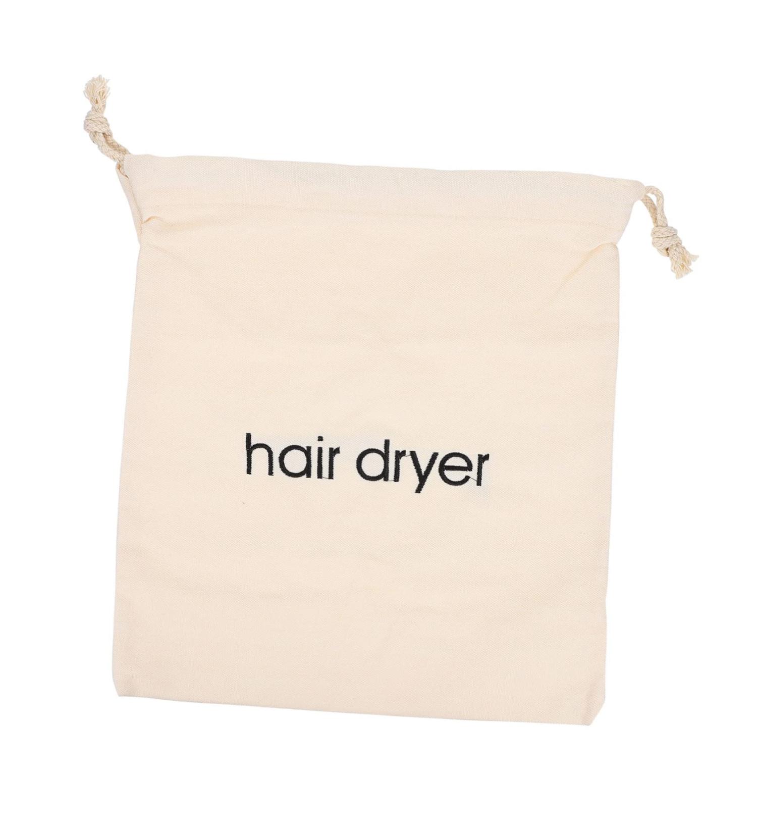 VINTORKY Travel Blow Dryer Hair Dryer Storage Bag Drawstring Organizer Travel Hair Dryer Pouch 33x30cm Beige - Buy Online on GoSupps.com
