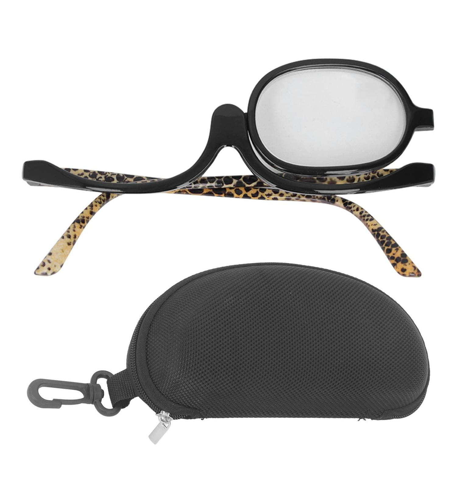 Buy Magnifying Eye Makeup Glasses | Stylish Flip Down Cosmetic Readers 2.50 - Perfect for Women | International Shipping Available - Buy Online on GoSupps.com