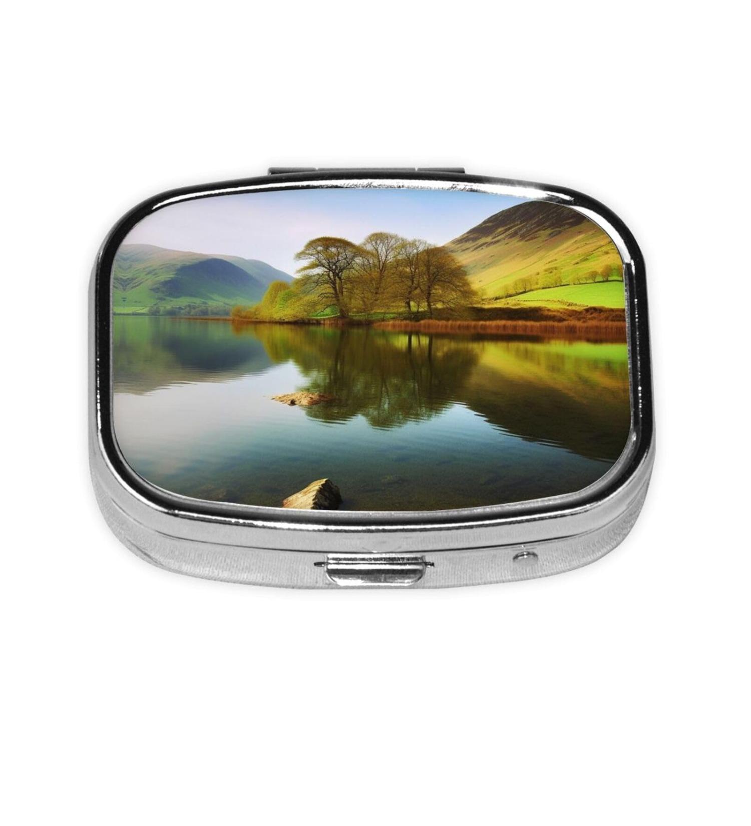 Lake District National Park Pill Case | Compact Travel Pill Organizer & Gift - Buy Online on GoSupps.com