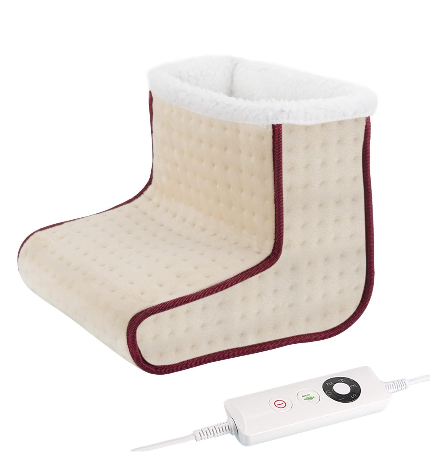 Adorila Electric Heated Foot Warmers - 5 Temperature Settings Auto Shutdown | Comfort at Home & Office - Buy Online on GoSupps.com