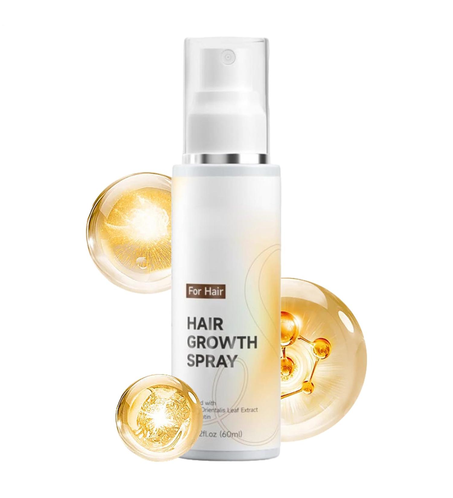  Generisch Hair Loss Spray for Men Hair Growth Serum Natural Volume 60ml For Thin/Fine Hair | Against Dry/Curly Hair Loss - Suitable for - Buy Online on GoSupps.com