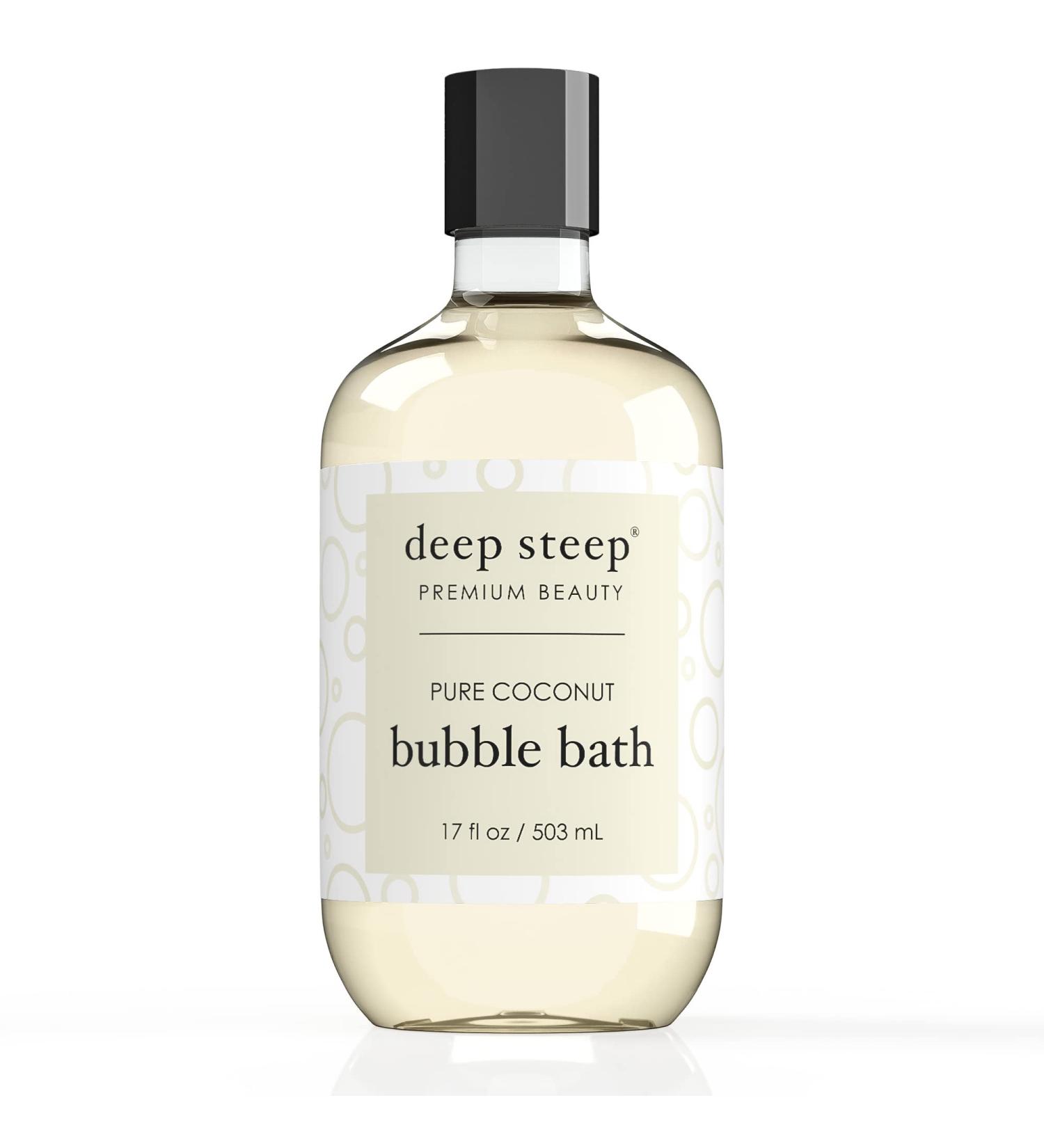 Deep Steep Coconut Oil Bubble Bath - 17 fl oz (Pack of 1) - Buy Online on GoSupps.com