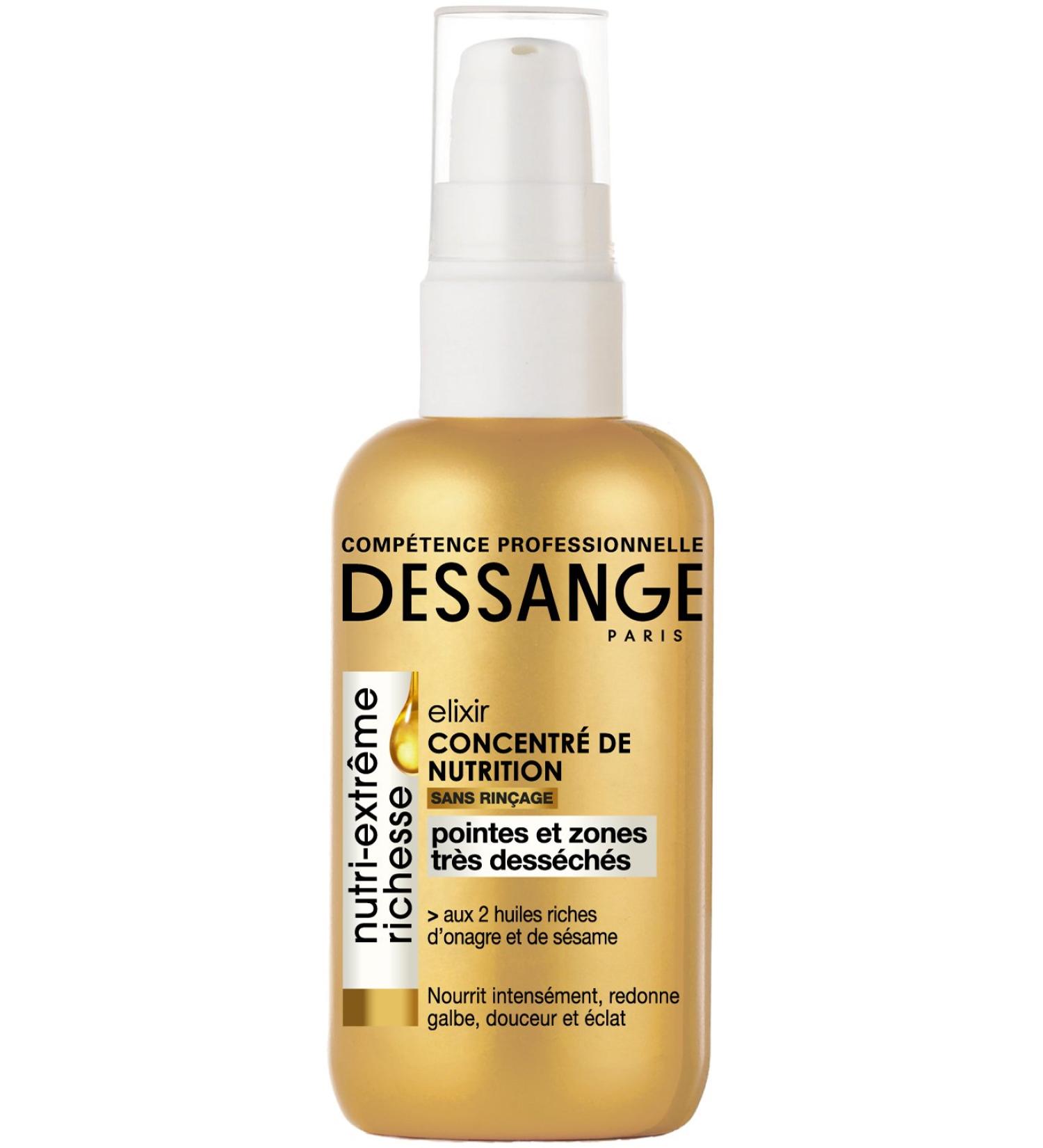 DESSANGE Nutri-Extr me Richesse Elixir Nutrition Concentrate Leave-in Treatment for Very Dry Ends/Areas 100 ml - Buy Online on GoSupps.com