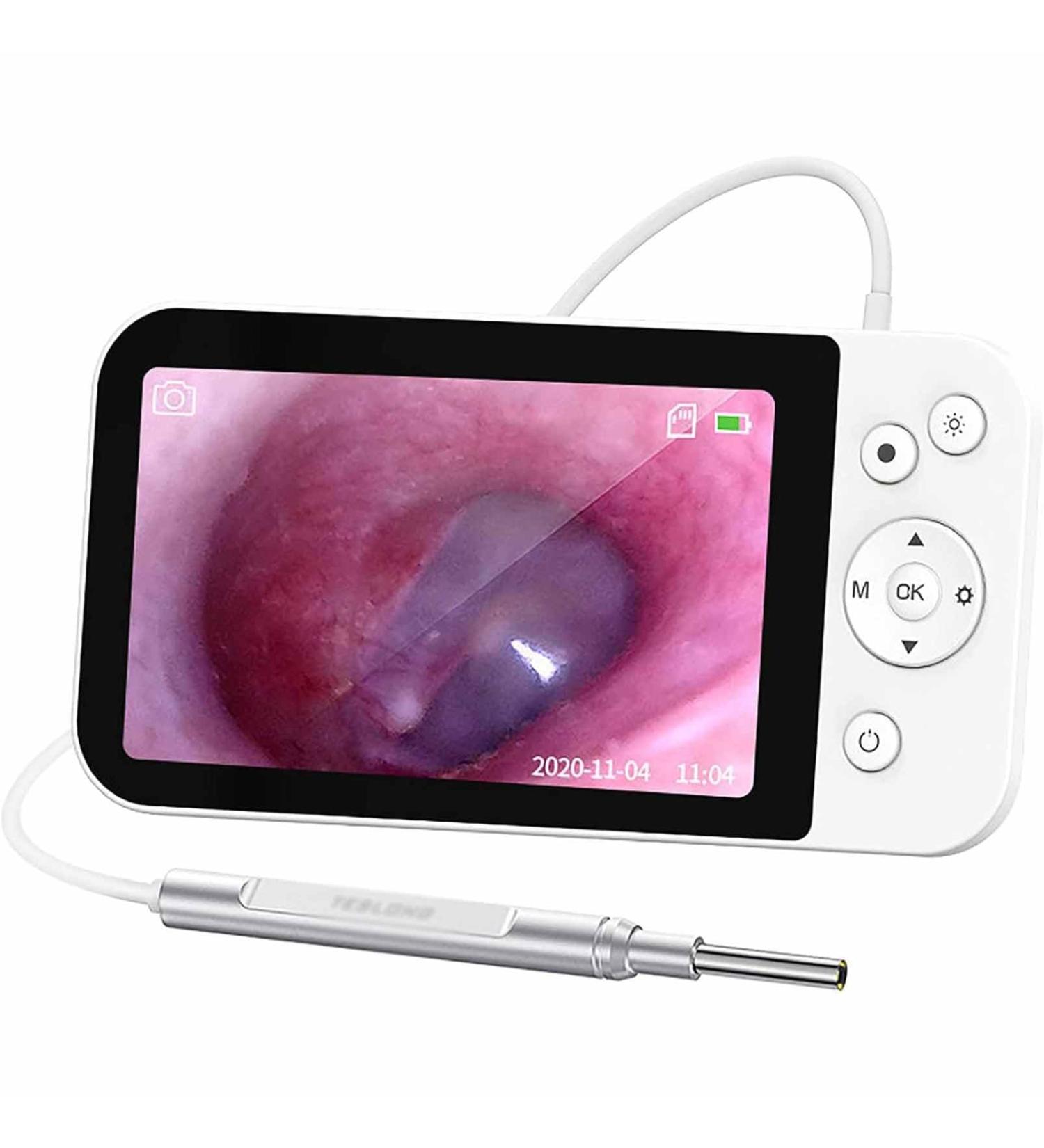 HSRG Portable USB Digital Photo Camera & 5-Inch 1080p HD Ear Cleaner - Visual Ear Cleaning Tool for Adults Children & Pets - Buy Online on GoSupps.com