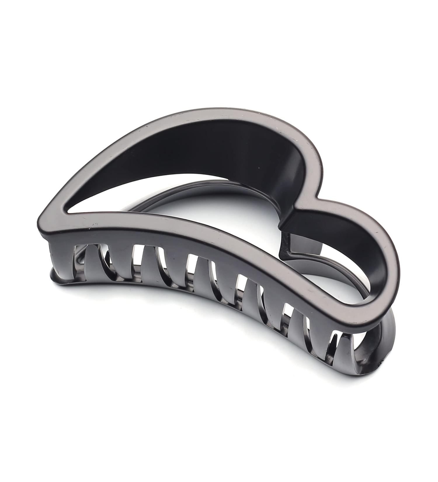 Big Love Hair Clip Beautiful Women's Hair Clip Headpiece Elegant Hair Accessory (Black) - Buy Online on GoSupps.com