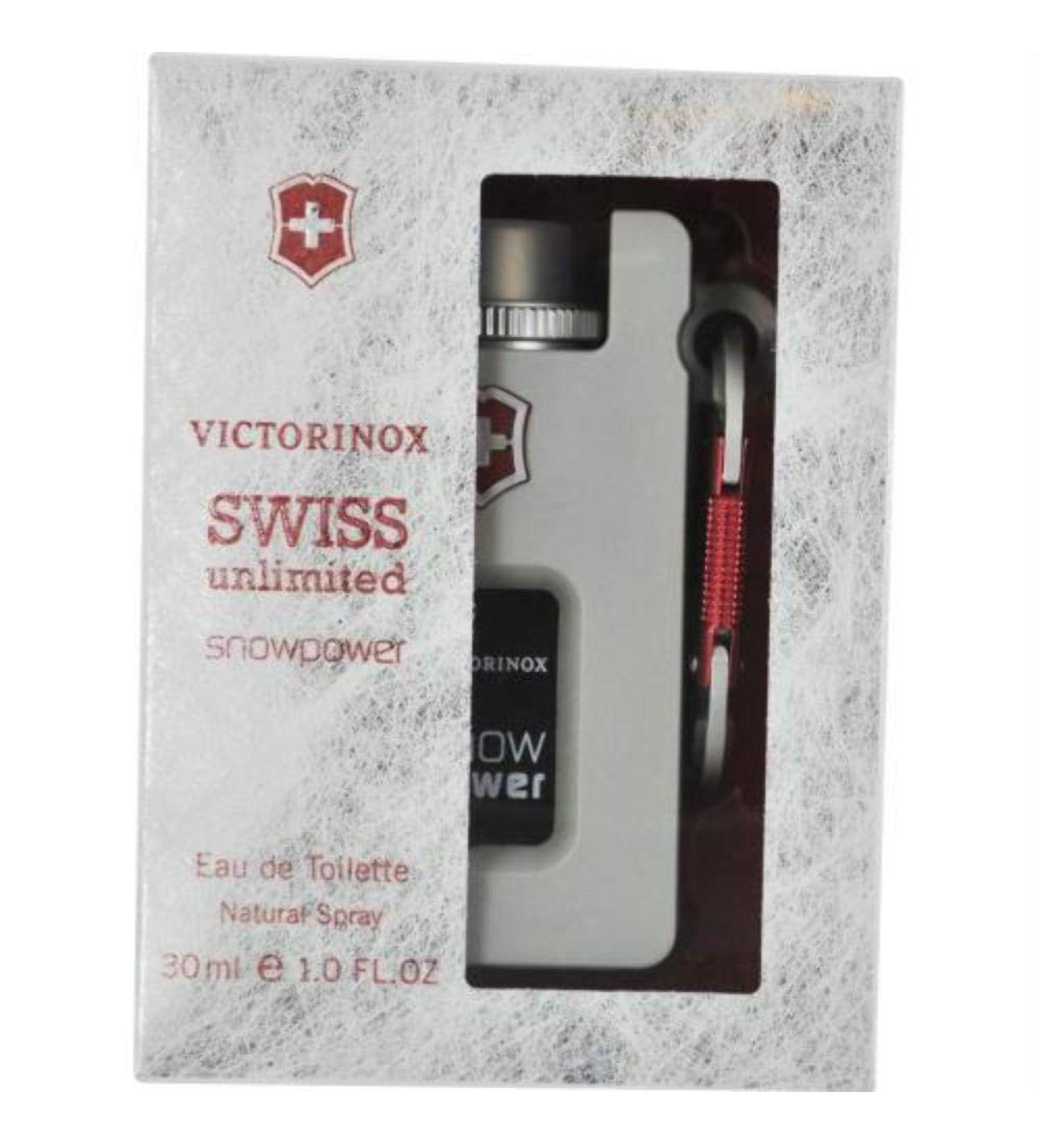 Swiss Army Swiss Unlimited Snowpower Men Eau De Toilette Spray 1 Ounce