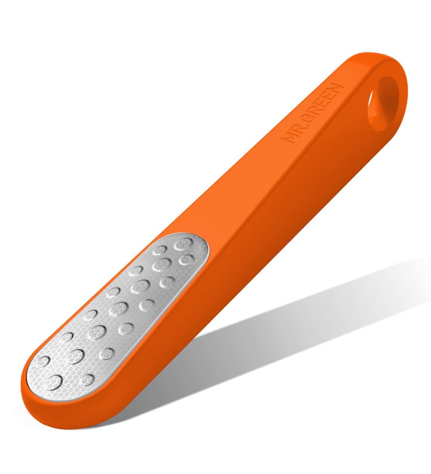 MR.GREEN Double Sided Callus Remover for Dead Skin | Professional Pedicure Tools | Foot File Scraper and Sander for Heels (Orange) - Buy Online on GoSupps.com