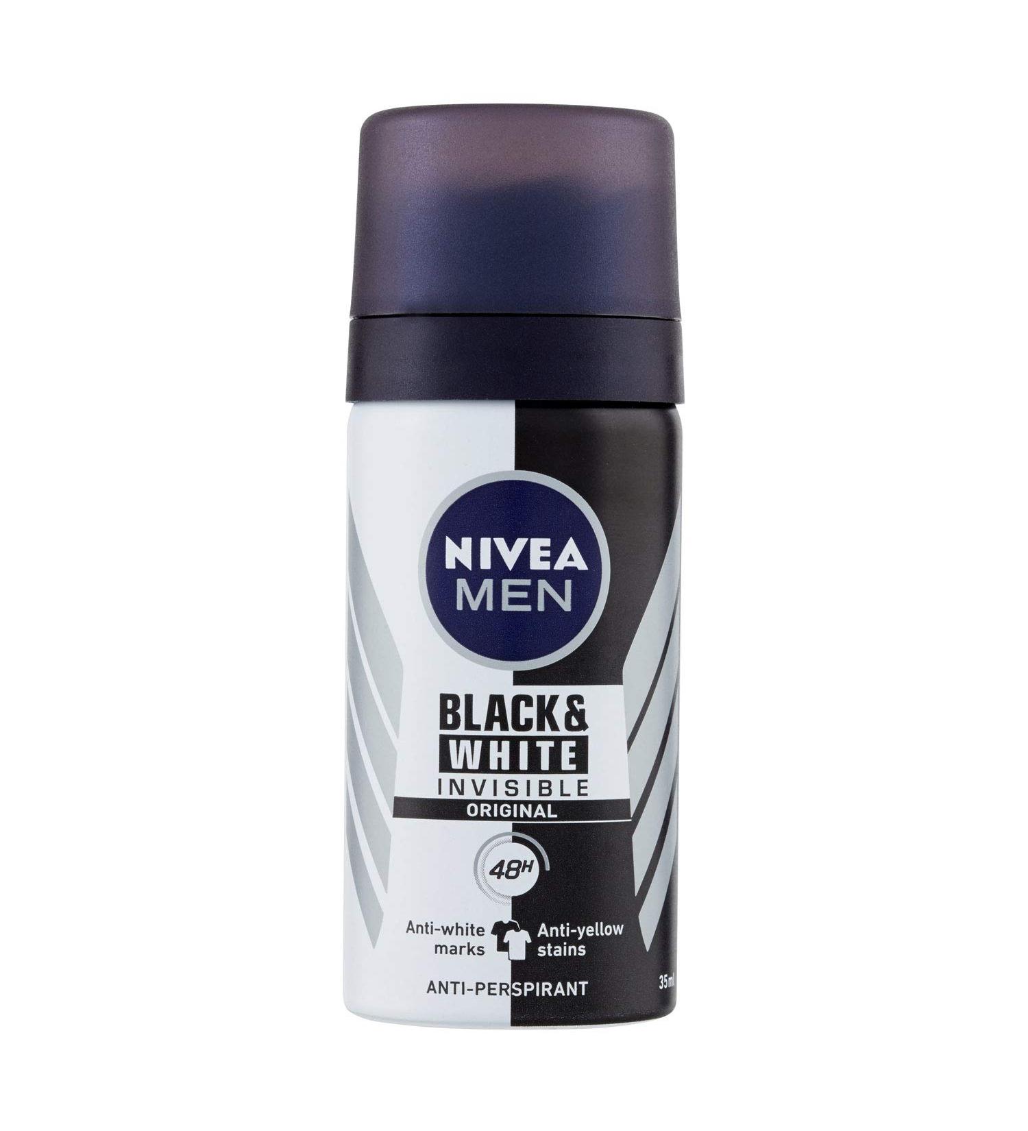 Invisible Deodorant Black & White For Men 48 H 35 ml - Buy Online on GoSupps.com