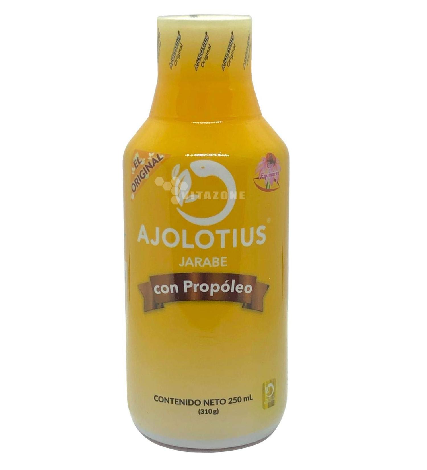 Ajolotius Syrup with Propolis - 250ml | Boost Immunity & Wellness | International Shipping Available - Buy Online on GoSupps.com