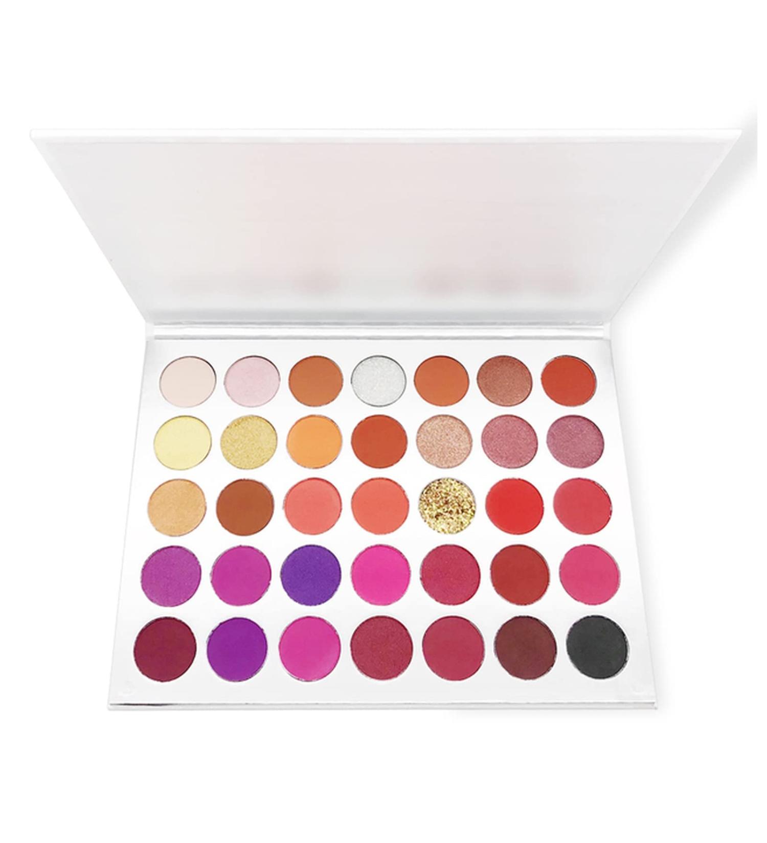Beauty Palette 35 Colors Matte Eyeshadow Palette High Pigment Long Lasting Eye Makeup Custom Palette Cosmetics Professional Eyeshadow Palette - Buy Online on GoSupps.com