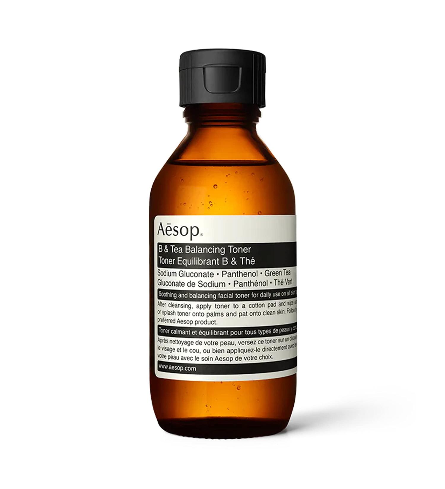 Aesop B & Tea Balancing Toner - 3.3 fl oz | Paraben-Free Vegan Facial Toner for All Skin Types | Hydrating Toner for Aging & Dry Skin - Shop Internationally - Buy Online on GoSupps.com