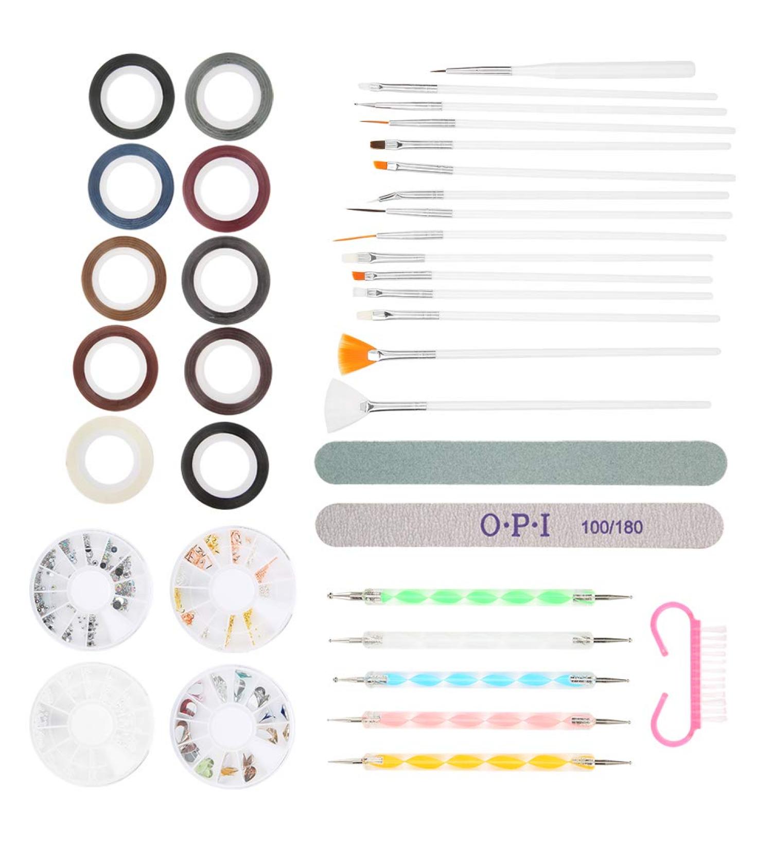 Manicure Tools DIY Decoration Nail File Portable for Nail Salon for Home - Buy Online on GoSupps.com