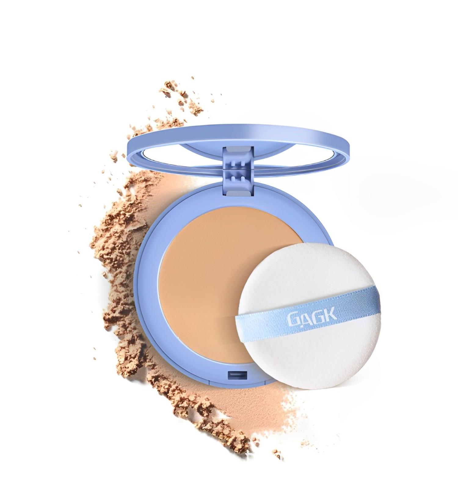 Gagk Matte Perfection Pressed Powder Gagk Lasting Waterproof Makeup The Matte Oil Control Face Pressed Powder Lady Face The Matte Powder Waterproof Lightweight Soft Focus Finish (#03 Pure Beige) - Buy Online on GoSupps.com