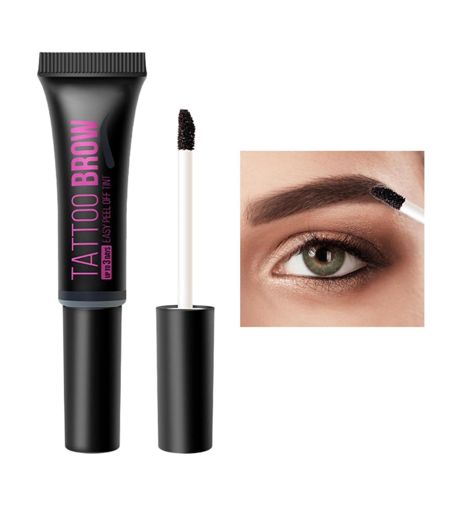 Eyebrow Gel Peel Off Quick-Drying Long-Lasting Tinted Brow Gel - Waterproof Eyebrow Gel Brow Gel for Shapes Styling Eyebrows 03 - Buy Online on GoSupps.com