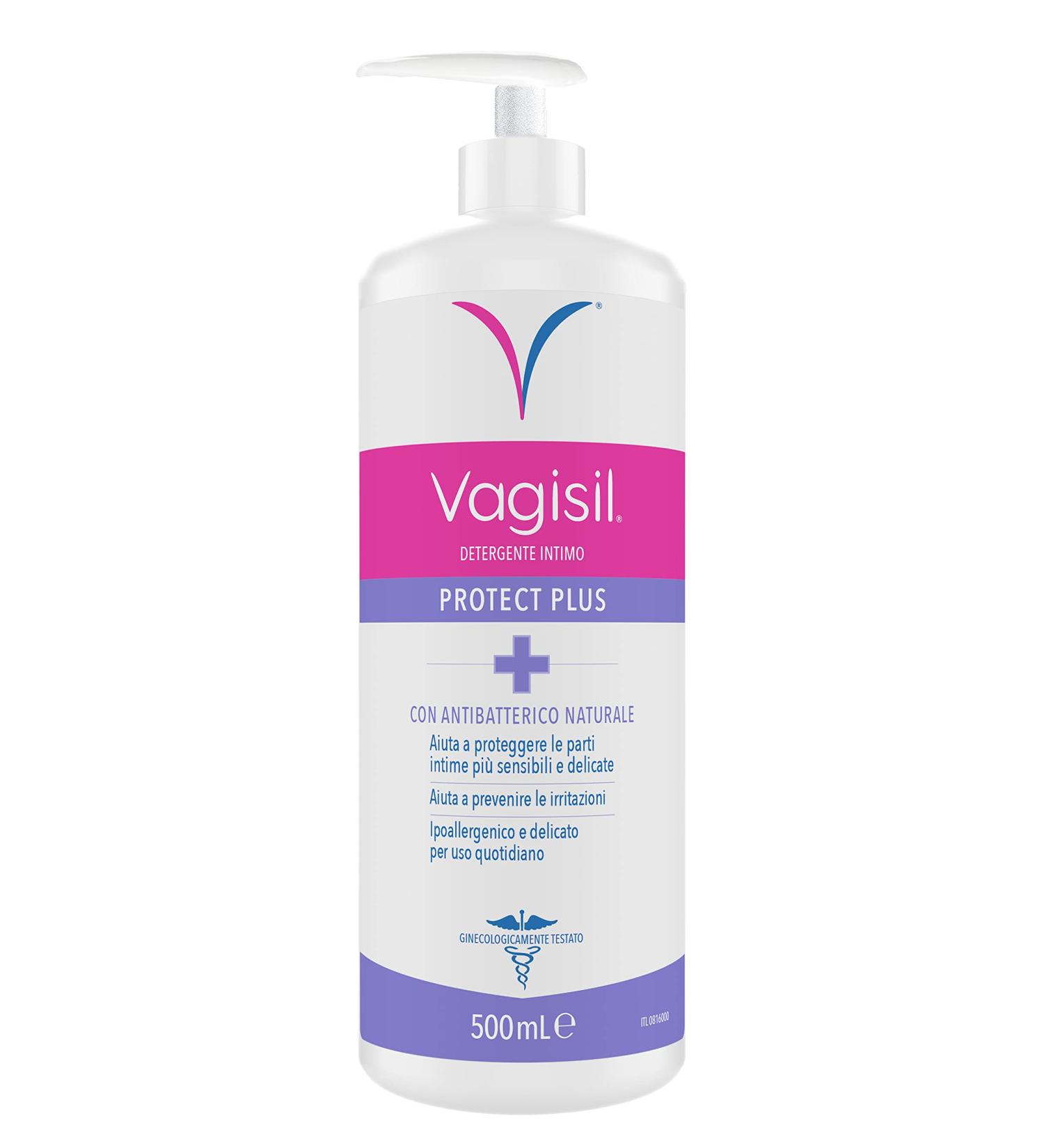  Vagisil Vagisil Protect Plus Antibacterial Underwear Cleanser for Women Daily Intimate Hygiene Women's Soap with Neem Oil and Oil Tea 500 ml - Buy Online on GoSupps.com