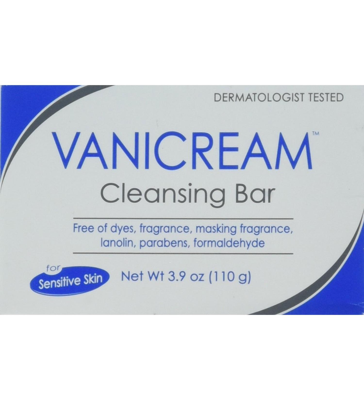 Vanicream Cleansing Bar 3.9 oz - Fragrance-Free & Unscented - 1 Count, Gentle & hydrating formula - Buy Online on GoSupps.com