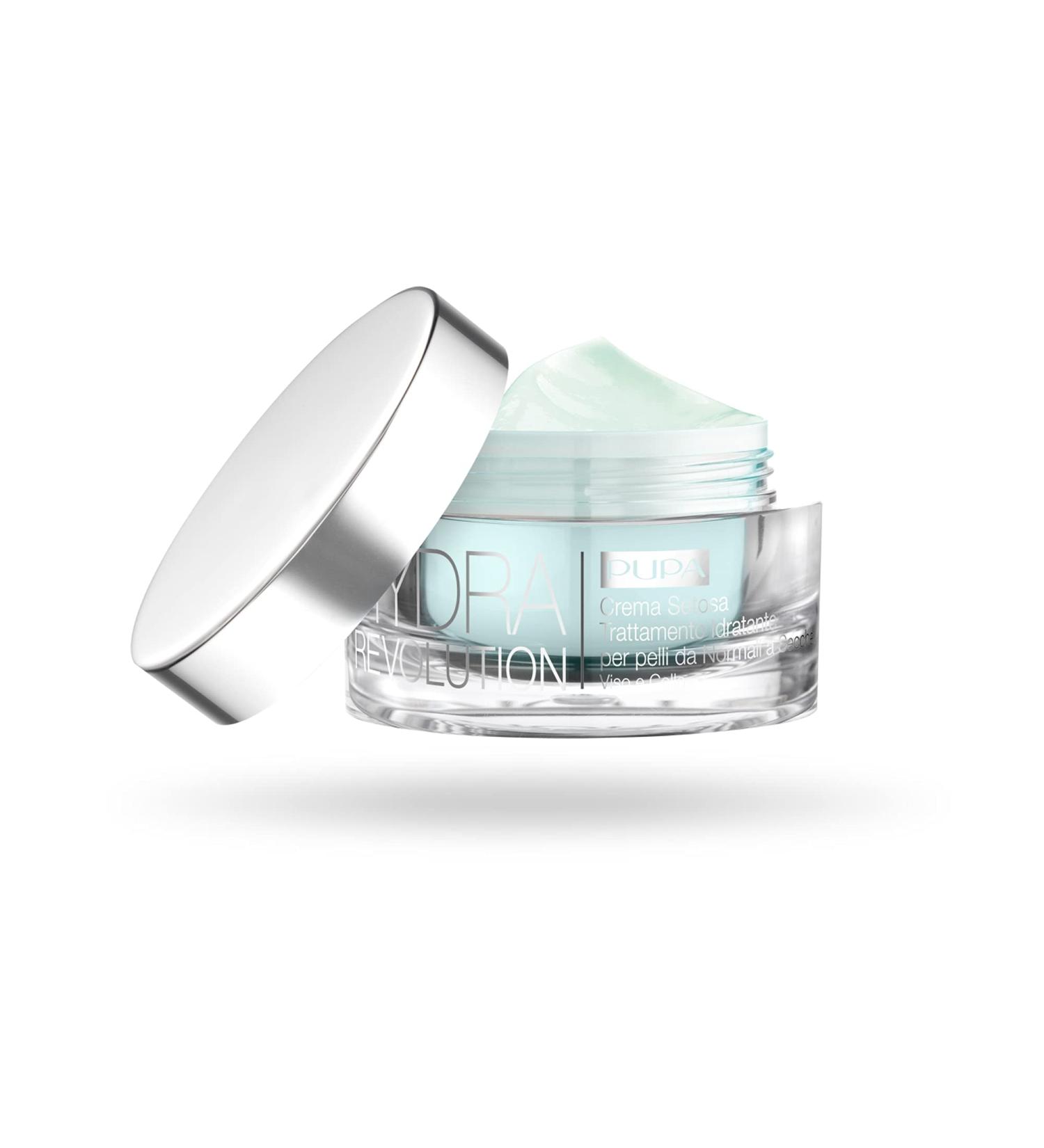 Pupa Milano Hydra Revolution Silky Face Cream Moisturizing - Offers Intense Continuous Hydration - Maintain Firming And Balancing Results Over Time - Enriched With All-Natural Amino Acids - 1.69 Oz