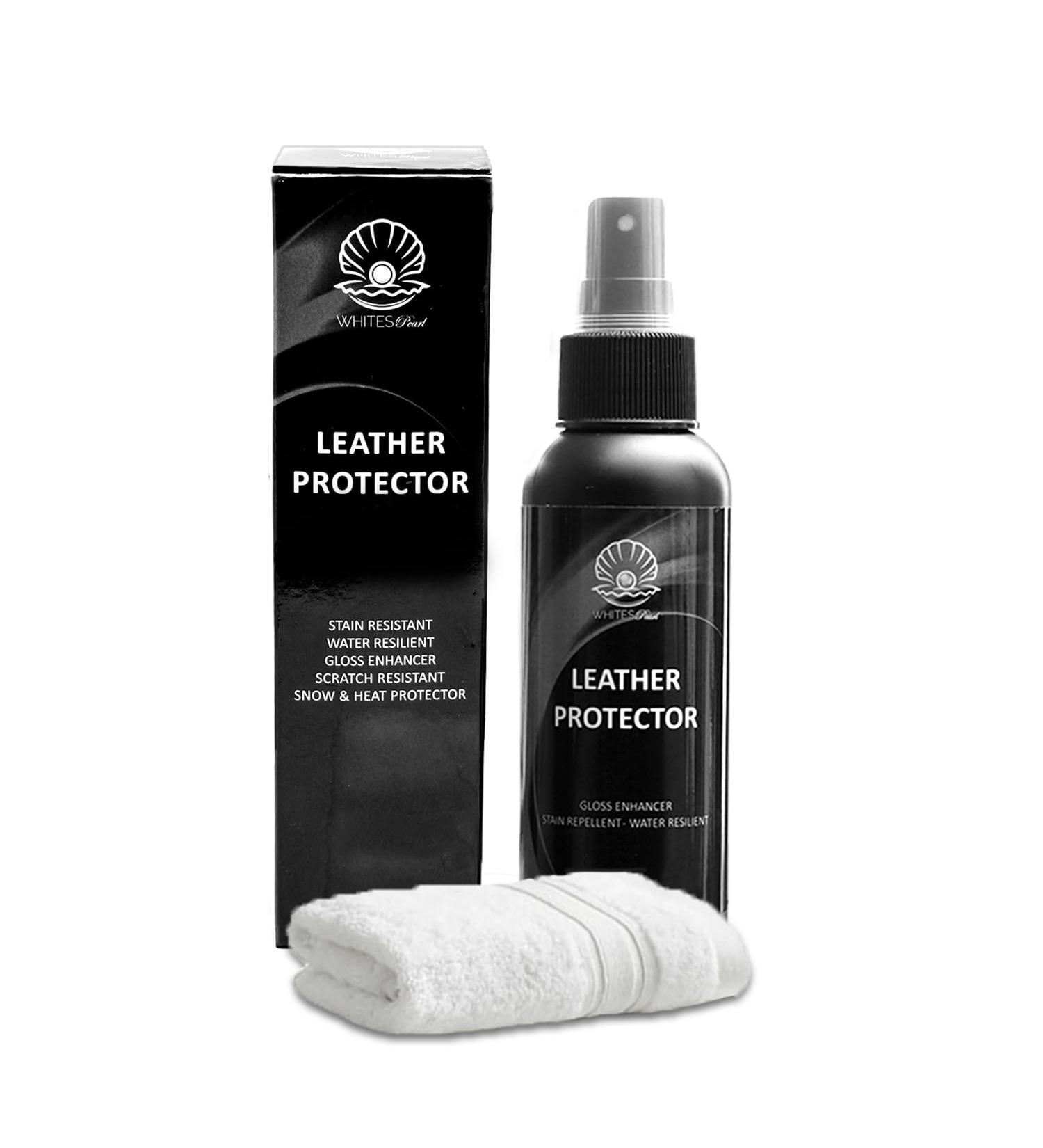 Premium Leather Protector Spray | Waterproof & Stain Resistant for Shoes Bags Car Seats & Upholstery - Buy Online on GoSupps.com