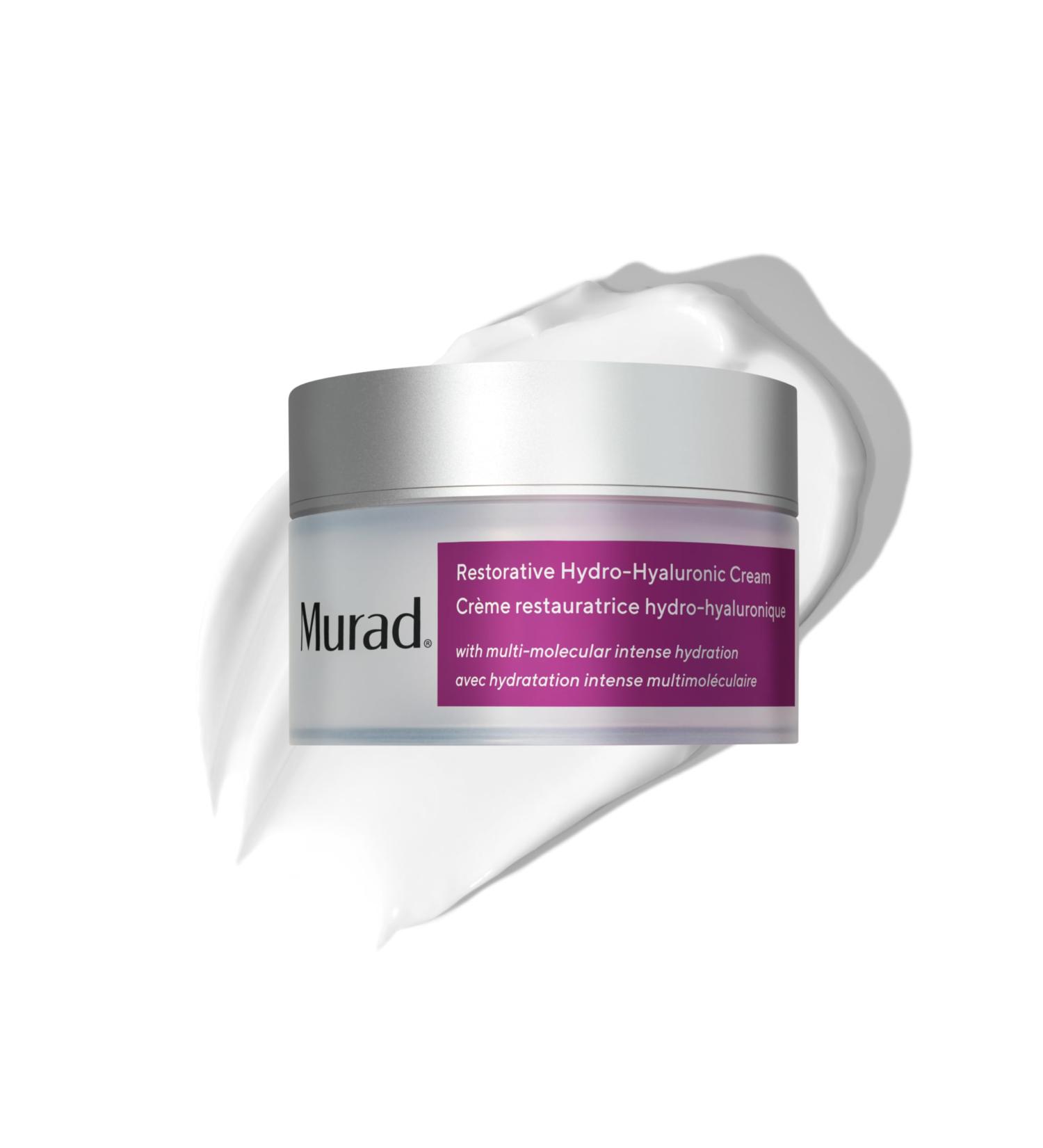Murad Restorative Hydro-Hyaluronic Face Cream Moisture-Boosting Formula with Hyaluronic Acid Coconut Extract Botanical Oils & Shea Butter for Lasting Hydration Plump & Smooth Skin - 1.7 Fl Oz - Buy Online on GoSupps.com