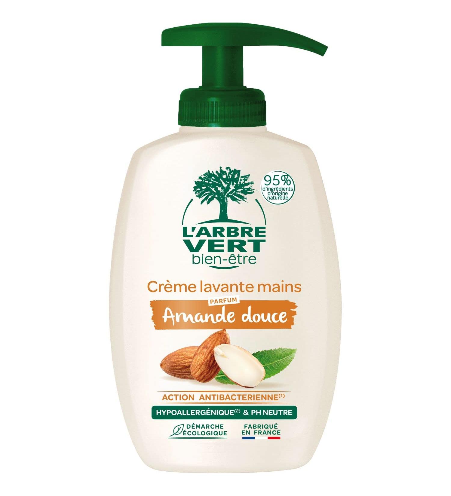 Softening hand wash cream with almond extracts organic