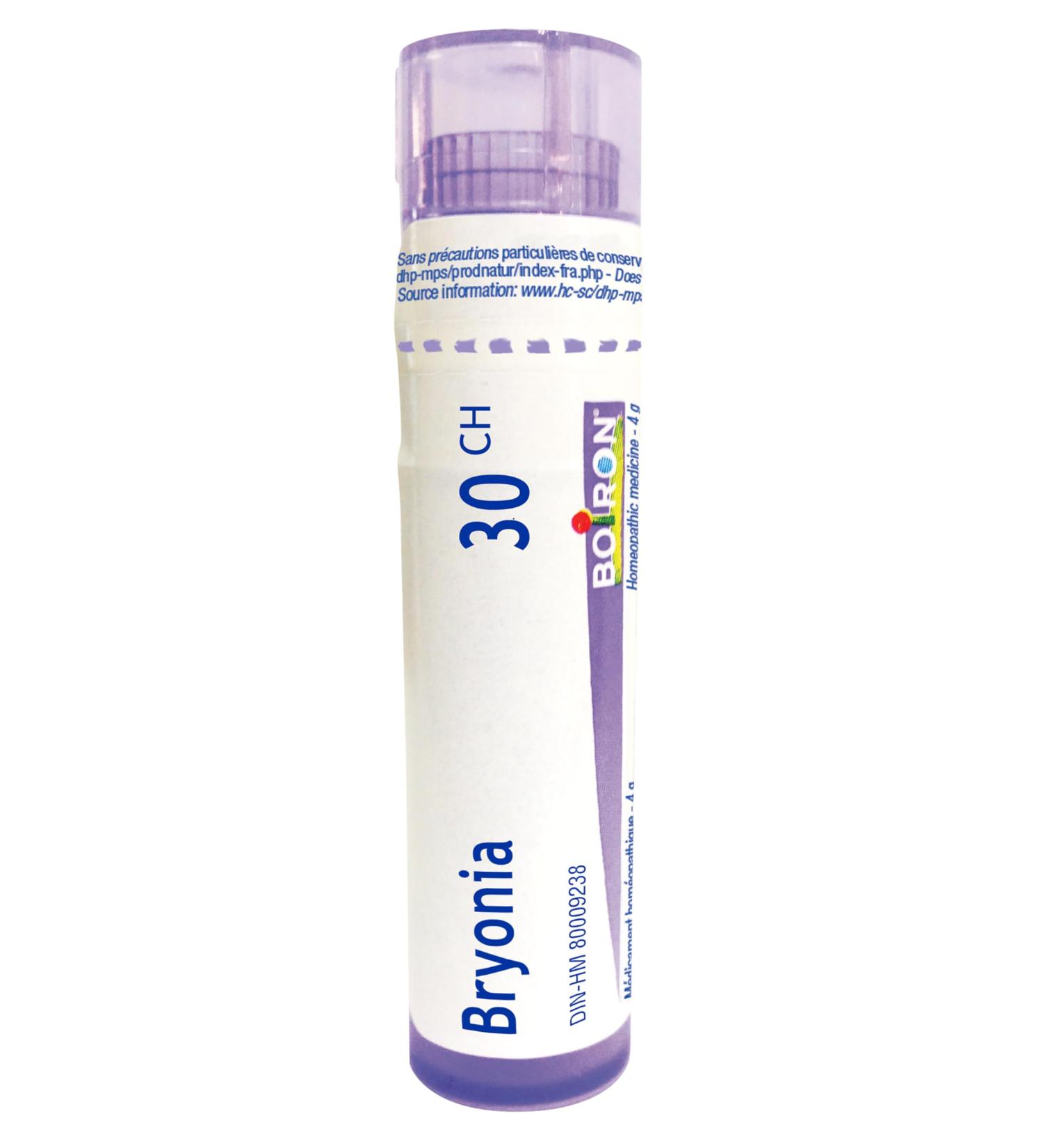 Bryonia 30ch Boiron Homeopathic Medicine 30CH 1 Count (Pack of 1) - Buy Online on GoSupps.com