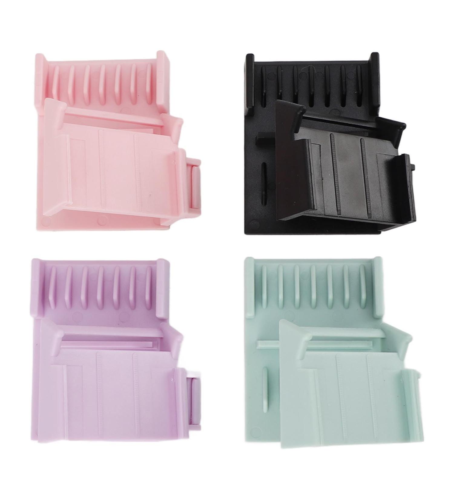 Professional Hair Clipper Guards Guides Coded Cutting Guides with Positioning Comb 4 Colors Nozzle Guide Comb Removing Split Ends Hair Clipper Guards Accessories - Buy Online on GoSupps.com