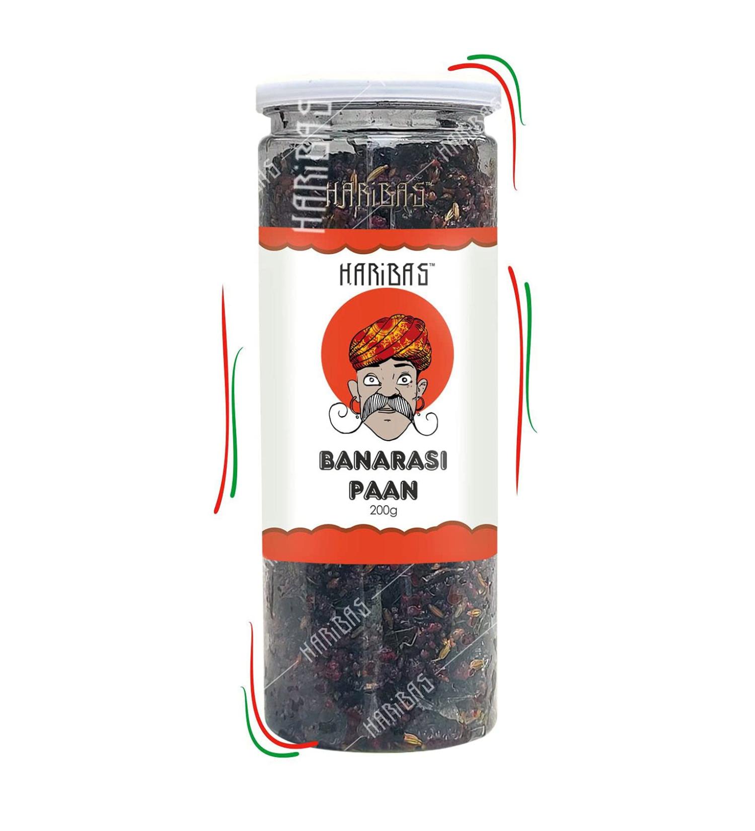 HARIBAS Banarsi Mix 200gm | Mukhwas & Mouth Fresheners_Packing May Vary - Buy Online on GoSupps.com