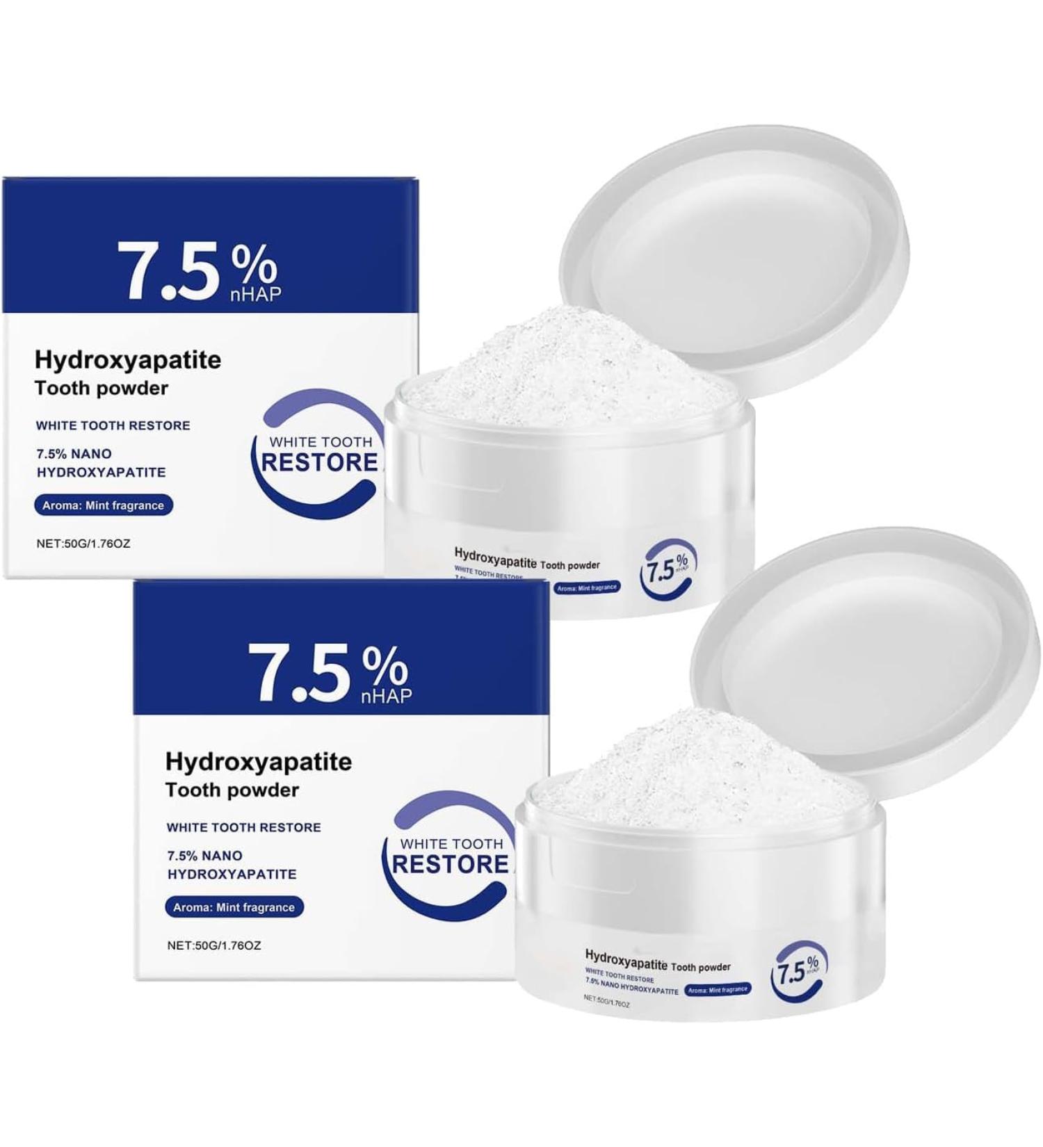 Microcrystalline Hydroxyapatite Powder Hydroxyapatite Tooth Powder Hydroxyapatites Toothpaste Powders - Buy Online on GoSupps.com