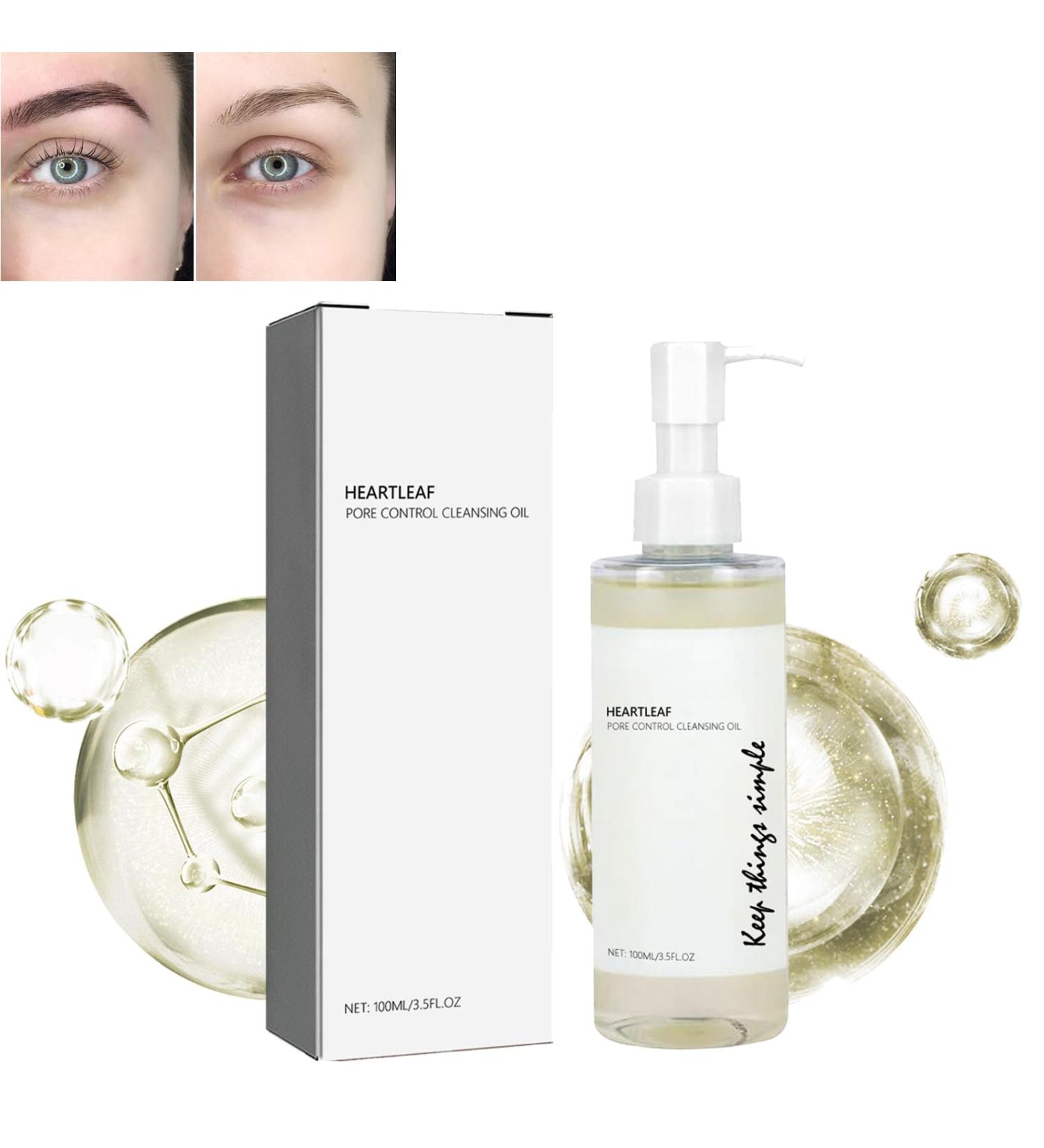 Pore Control Cleansing Oil Lightweight Cleansing Oil Deep Cleansing Oil Daily Makeup Blackheads Removal Daily Skin Cleansing Oil Facial Cleanser Calming Skin 100ml Cleansing Oil - Buy Online on GoSupps.com