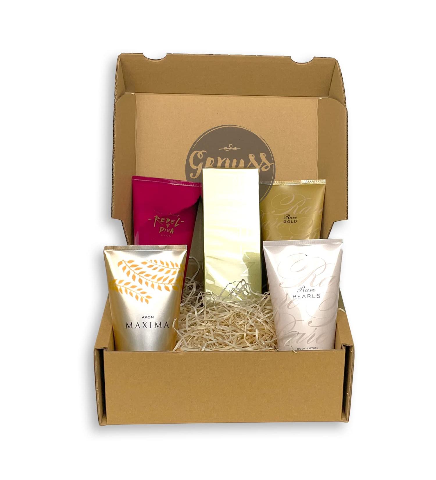 Enjoyment Life Box: 4 High-Quality Avon Body Creams + 1 Free Surprise Gift - Shop Internationally - Buy Online on GoSupps.com