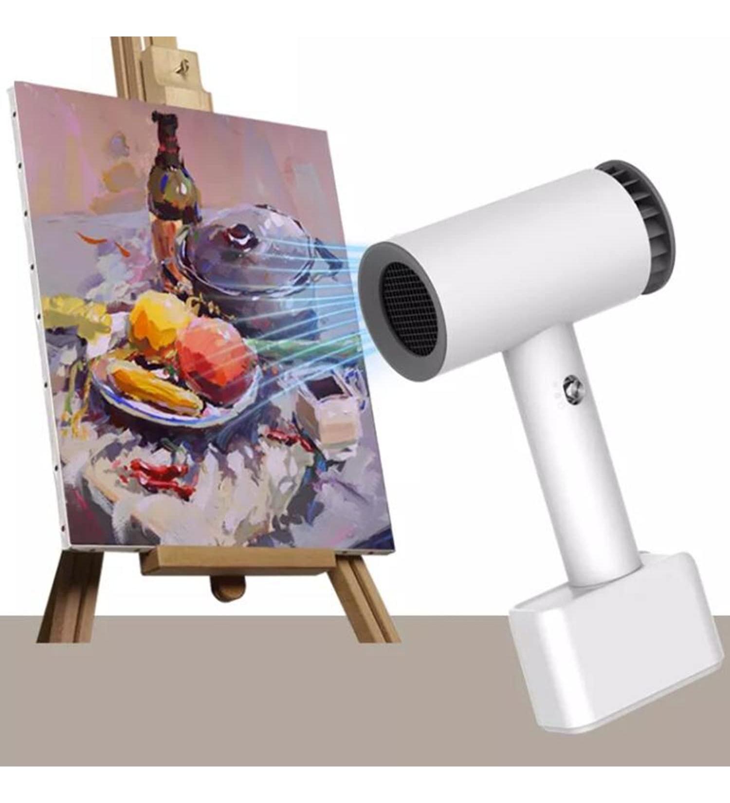 Portable Cordless Hair Dryer w/Hot & Cold Wind 15600mAh Rechargeable Blow Dryer Wireless Hair Dryer for Travel School Pet Care Oil Painting Drying Tools - Buy Online on GoSupps.com