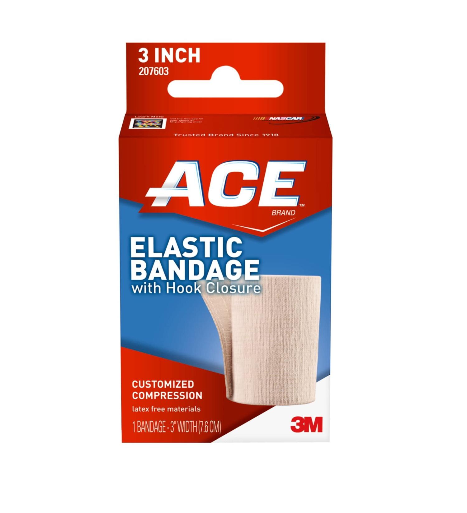 Buy ACE Elastic Bandage with Hook Closure - 3 Inch | Fast International Shipping - Buy Online on GoSupps.com